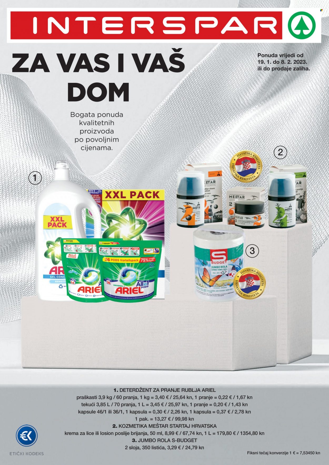 INTERSPAR katalog - 19.01.2023. - 08.02.2023. Stranica 1