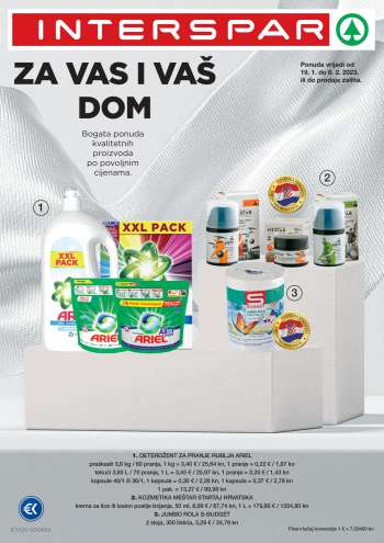 INTERSPAR katalog - 19.01.2023. - 08.02.2023.