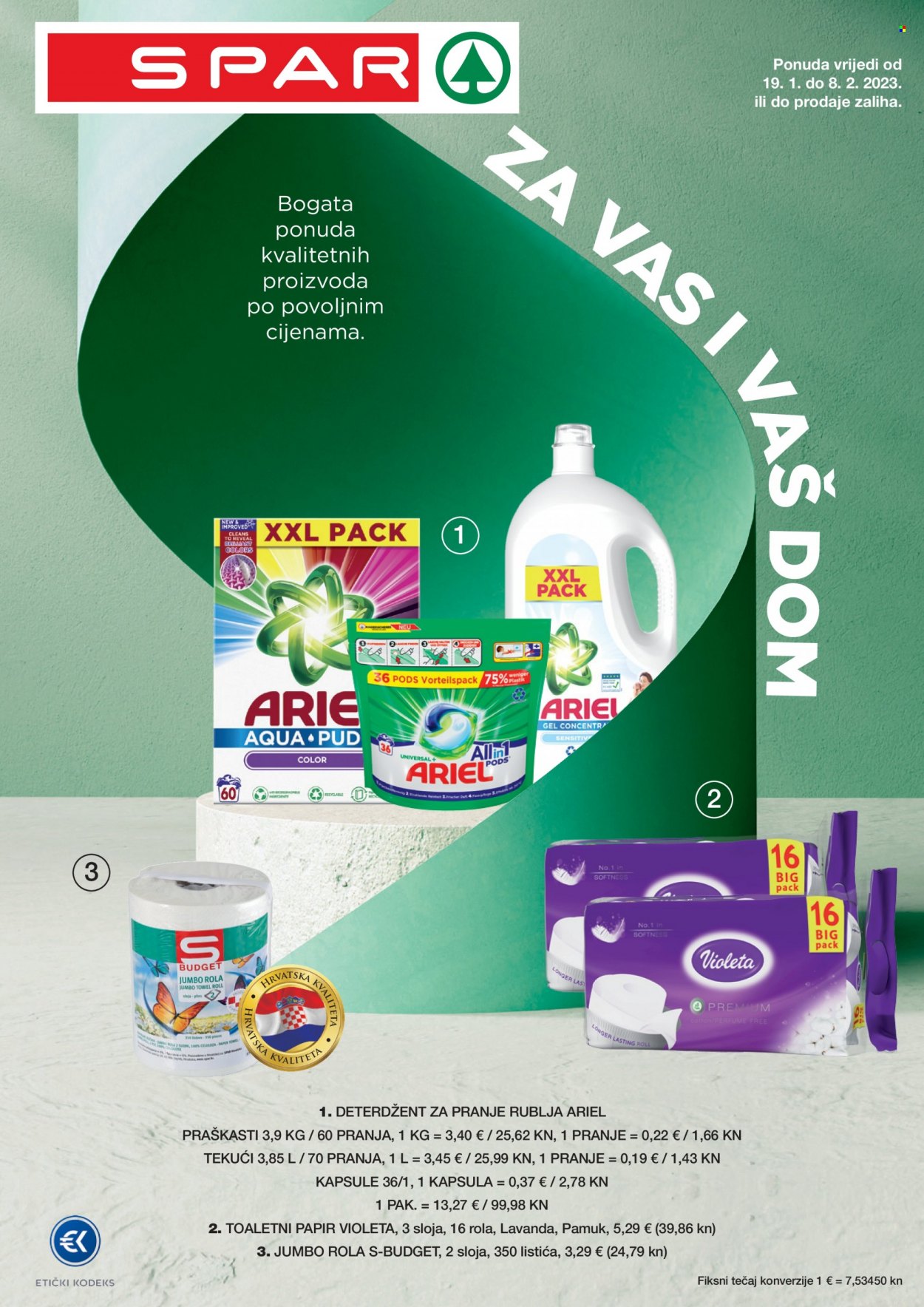 SPAR katalog - 19.01.2023. - 08.02.2023. Stranica 1