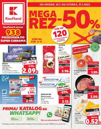 Kaufland katalog - 25.01.2023. - 31.01.2023.