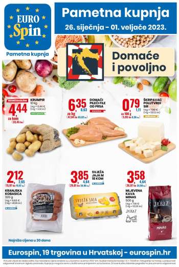 Eurospin katalog - 26.01.2023. - 01.02.2023.