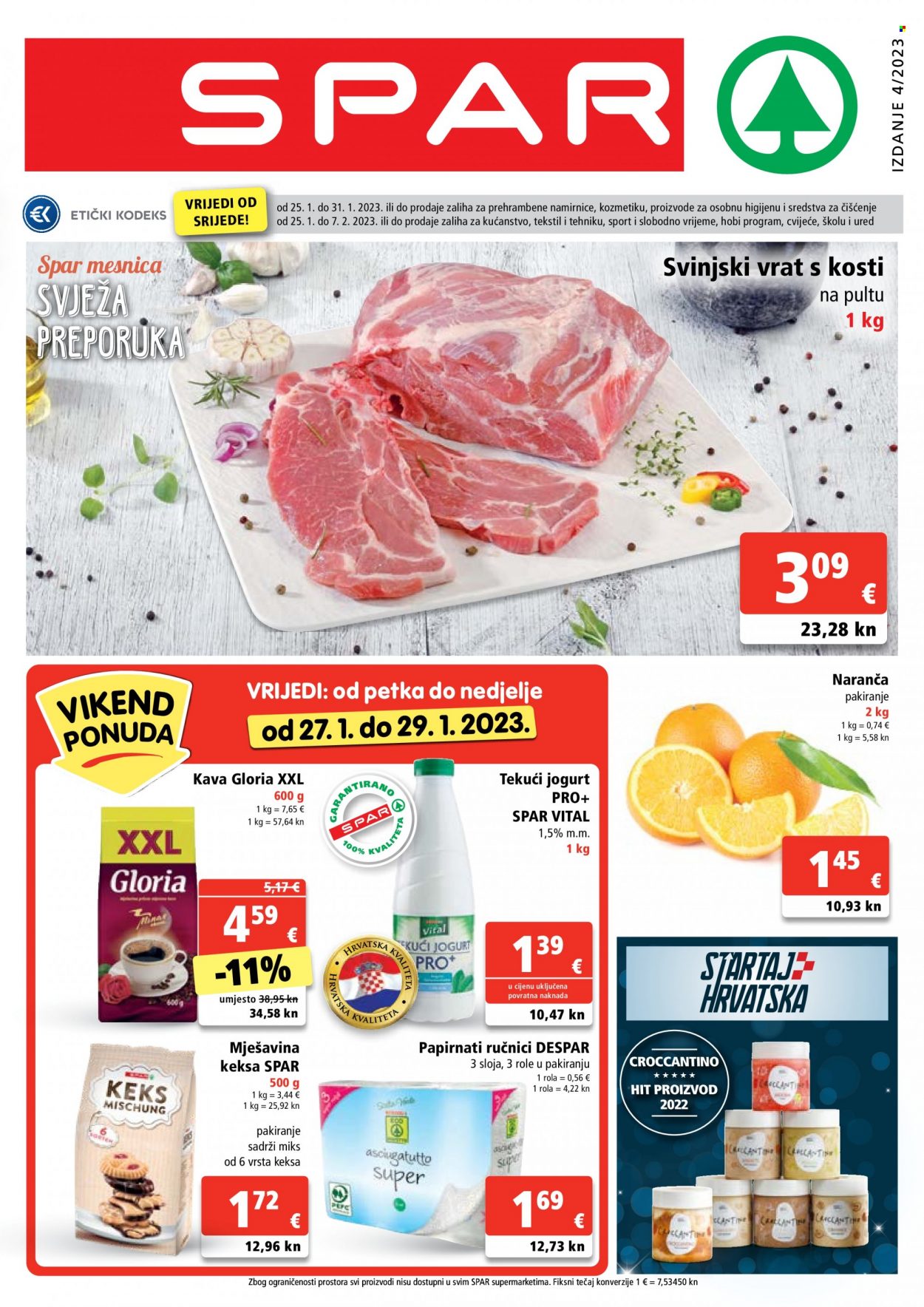 SPAR katalog - 25.01.2023. - 31.01.2023. Stranica 1