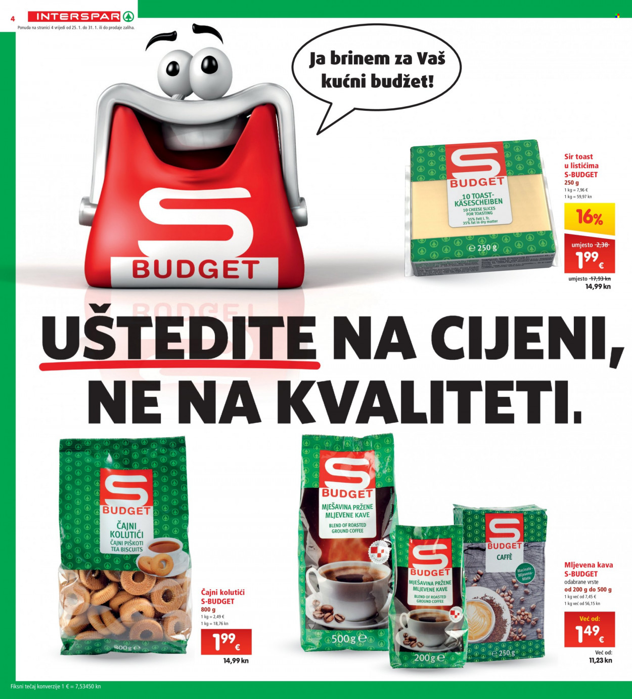 INTERSPAR katalog - 25.01.2023. - 31.01.2023. Stranica 4