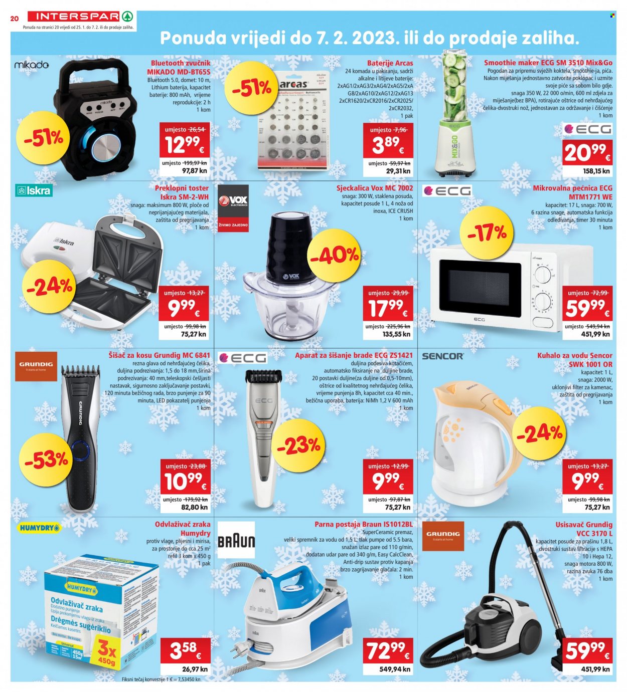 INTERSPAR katalog - 25.01.2023. - 31.01.2023. Stranica 20