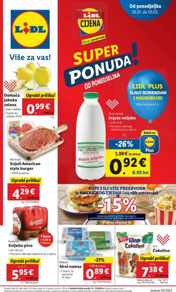Lidl katalog - 30.01.2023. - 05.02.2023.