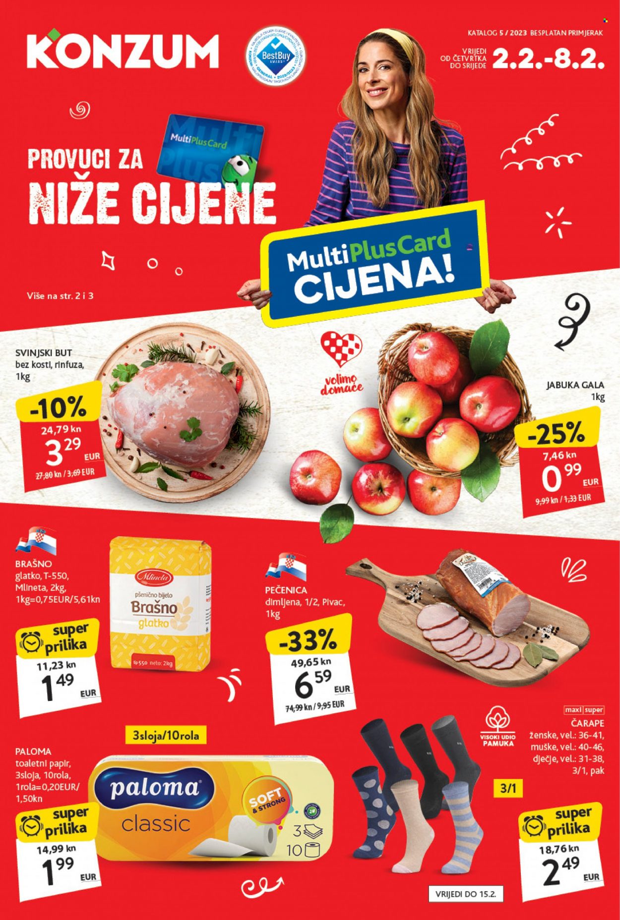 Konzum katalog - 02.02.2023. - 08.02.2023. Stranica 1