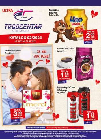 Trgocentar katalog - 30.01.2023. - 12.02.2023.
