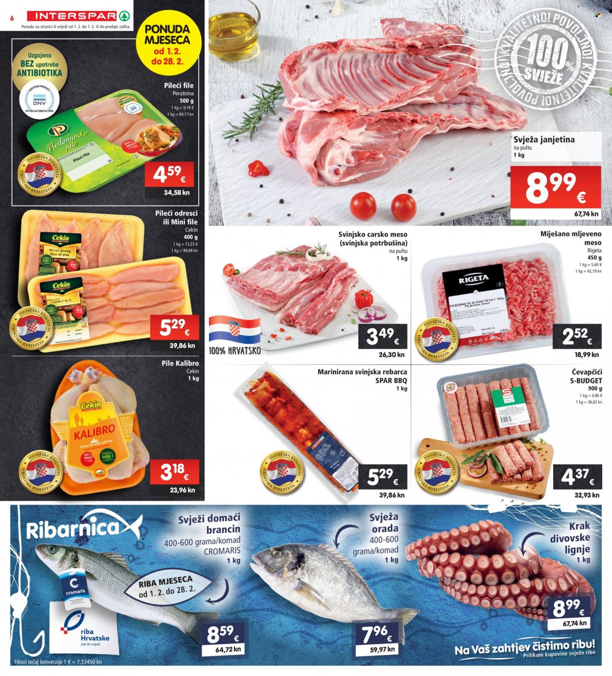 INTERSPAR katalog - 01.02.2023. - 07.02.2023. Stranica 6