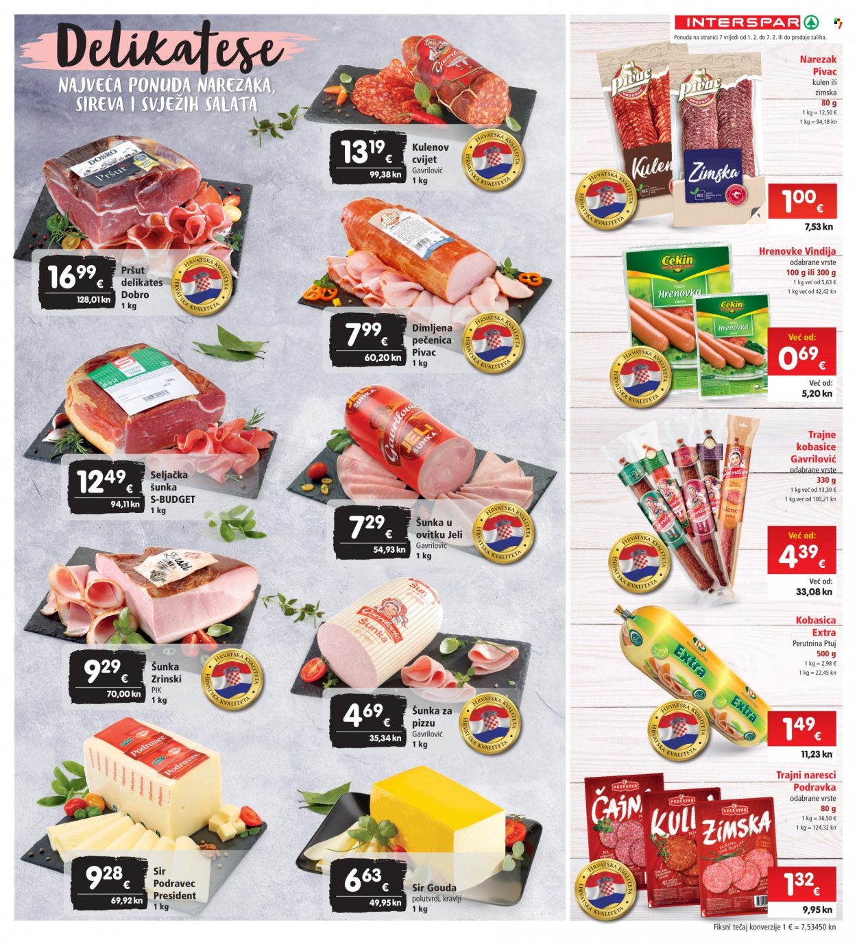 INTERSPAR katalog - 01.02.2023. - 07.02.2023. Stranica 7