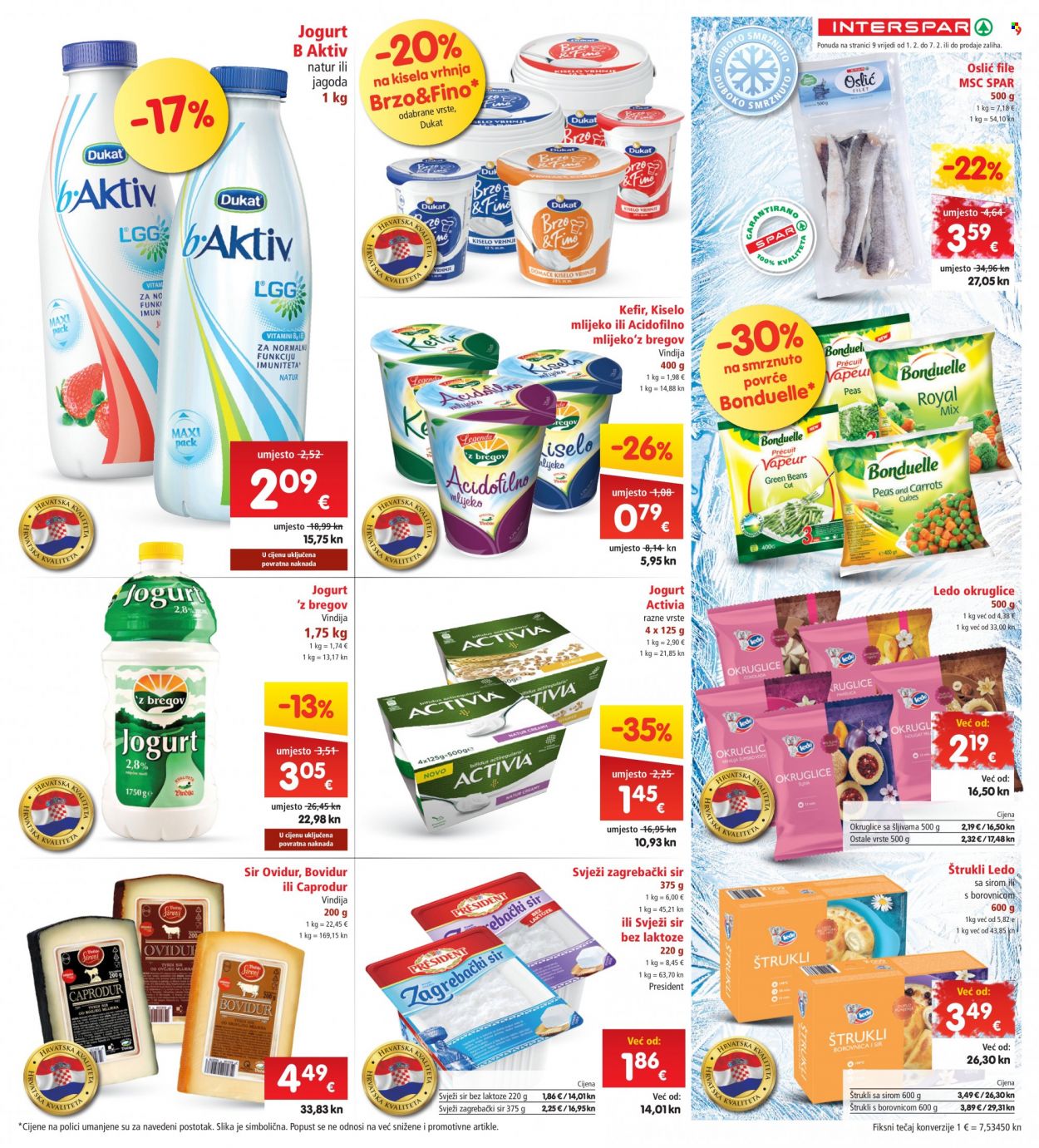 INTERSPAR katalog - 01.02.2023. - 07.02.2023. Stranica 9