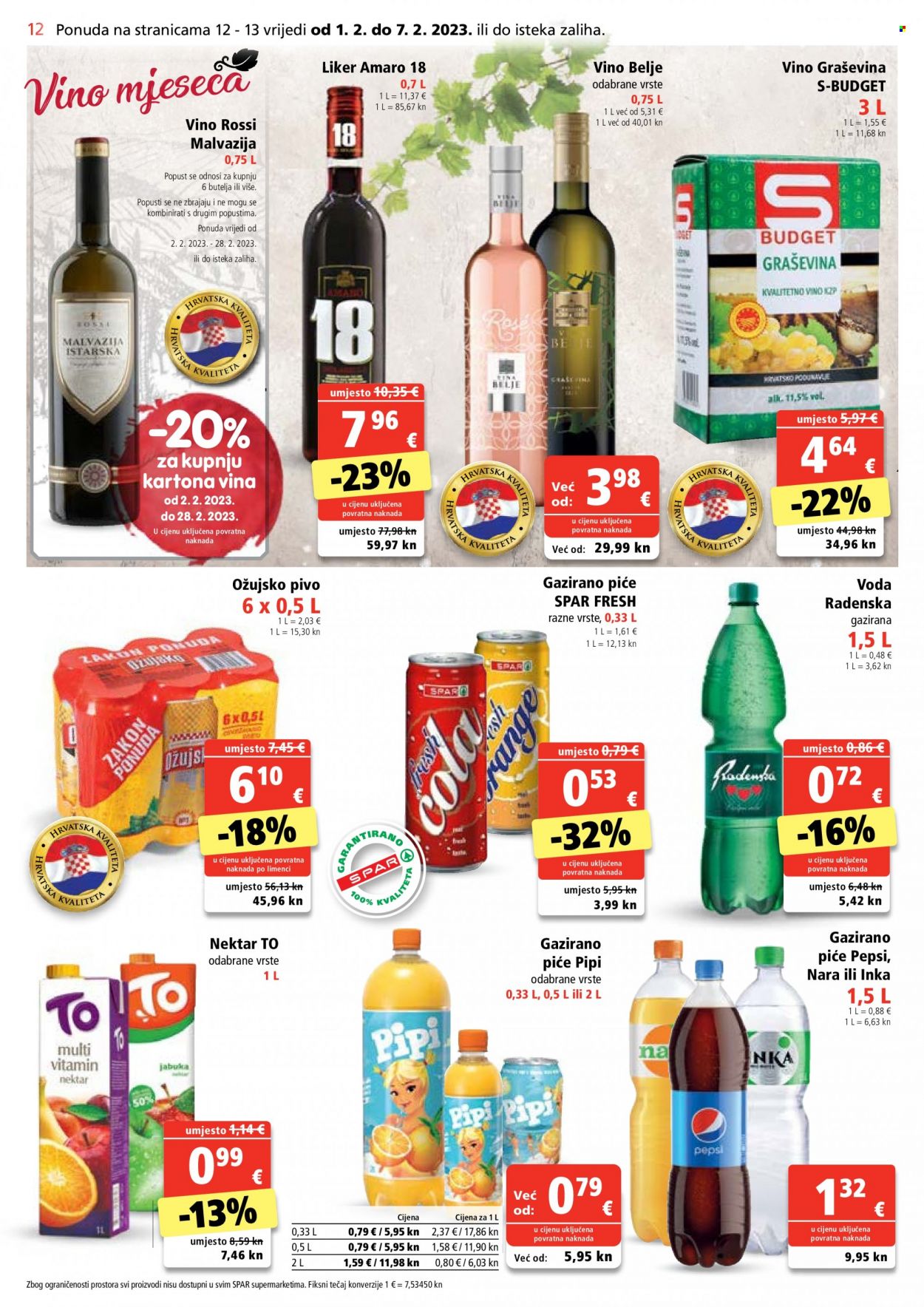 SPAR katalog - 01.02.2023. - 07.02.2023. Stranica 12