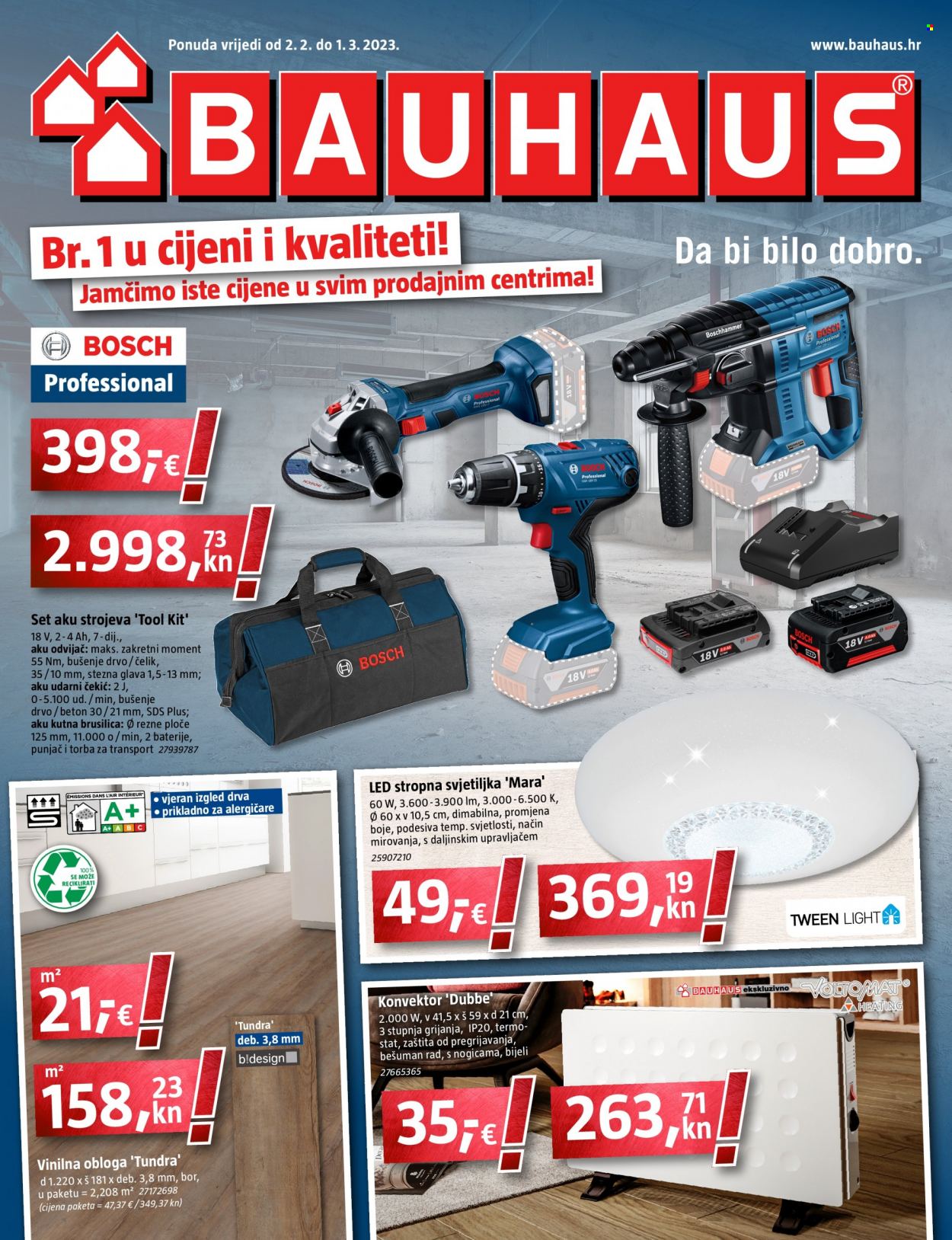 Bauhaus katalog - 02.02.2023. - 01.03.2023. Stranica 1
