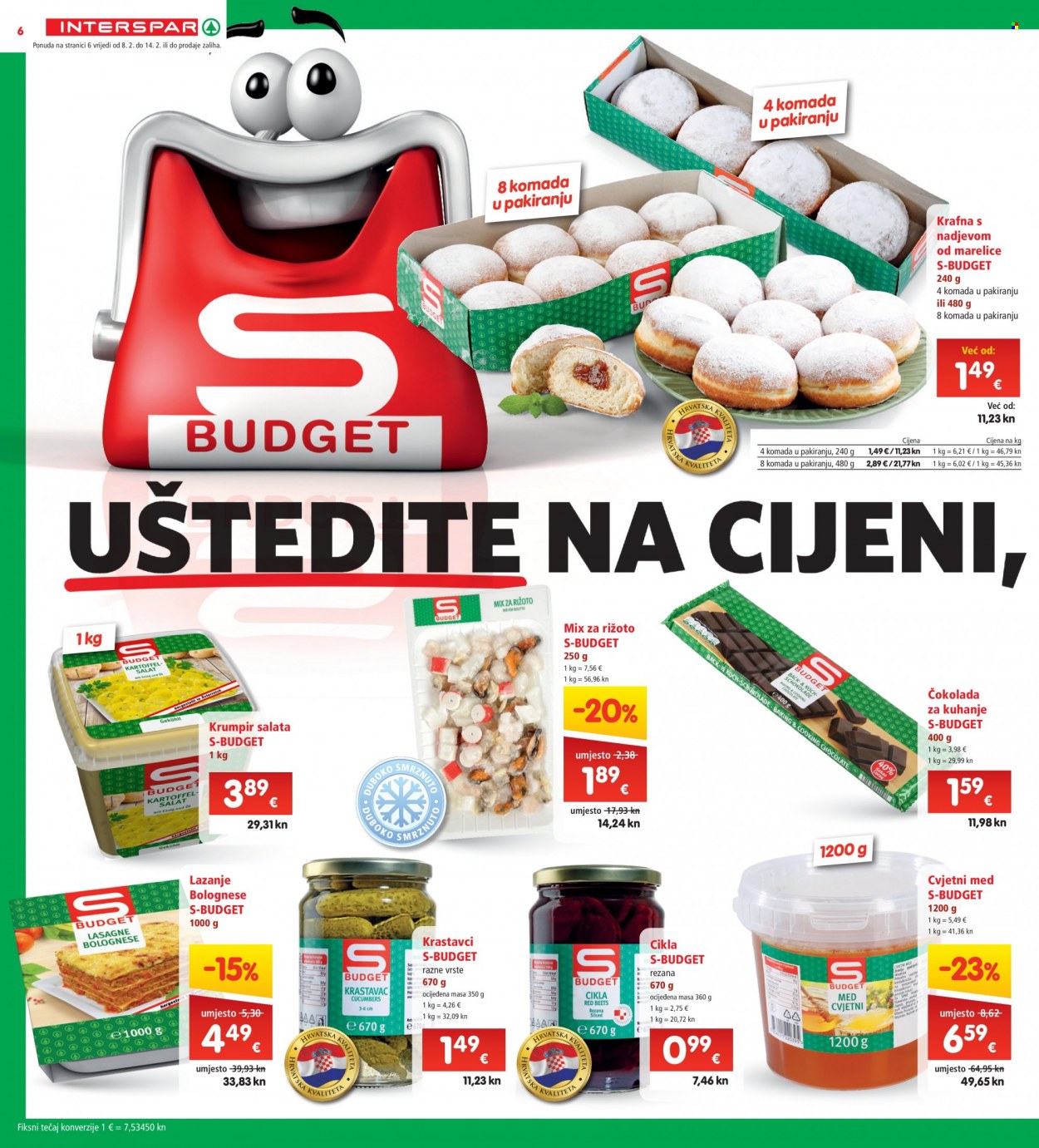 INTERSPAR katalog - 08.02.2023. - 14.02.2023. Stranica 6