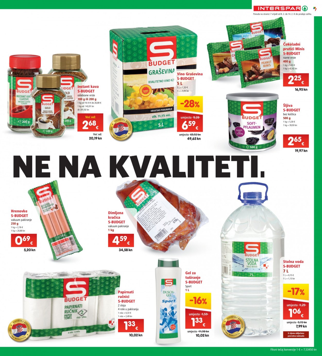 INTERSPAR katalog - 08.02.2023. - 14.02.2023. Stranica 7