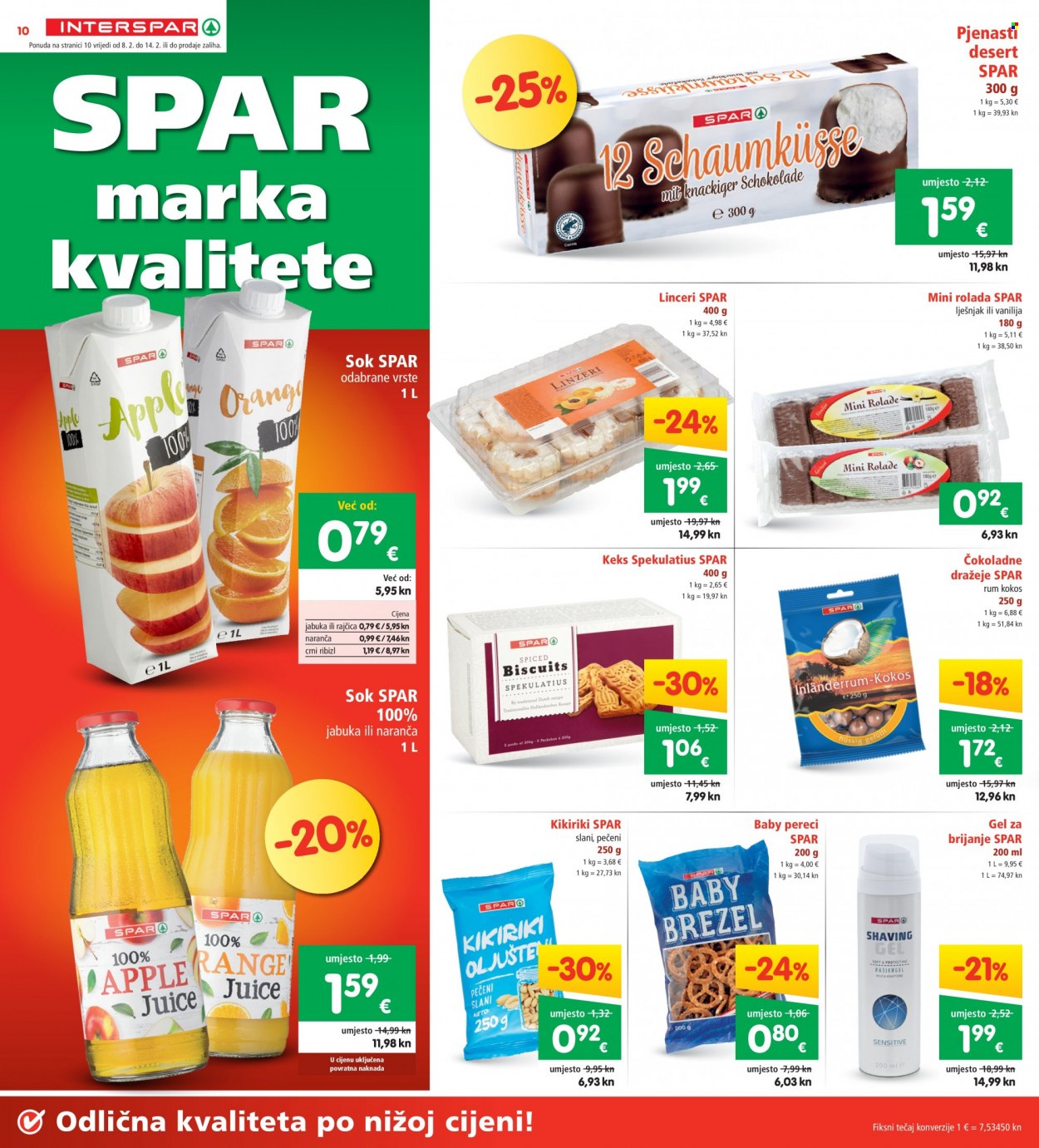 INTERSPAR katalog - 08.02.2023. - 14.02.2023. Stranica 10