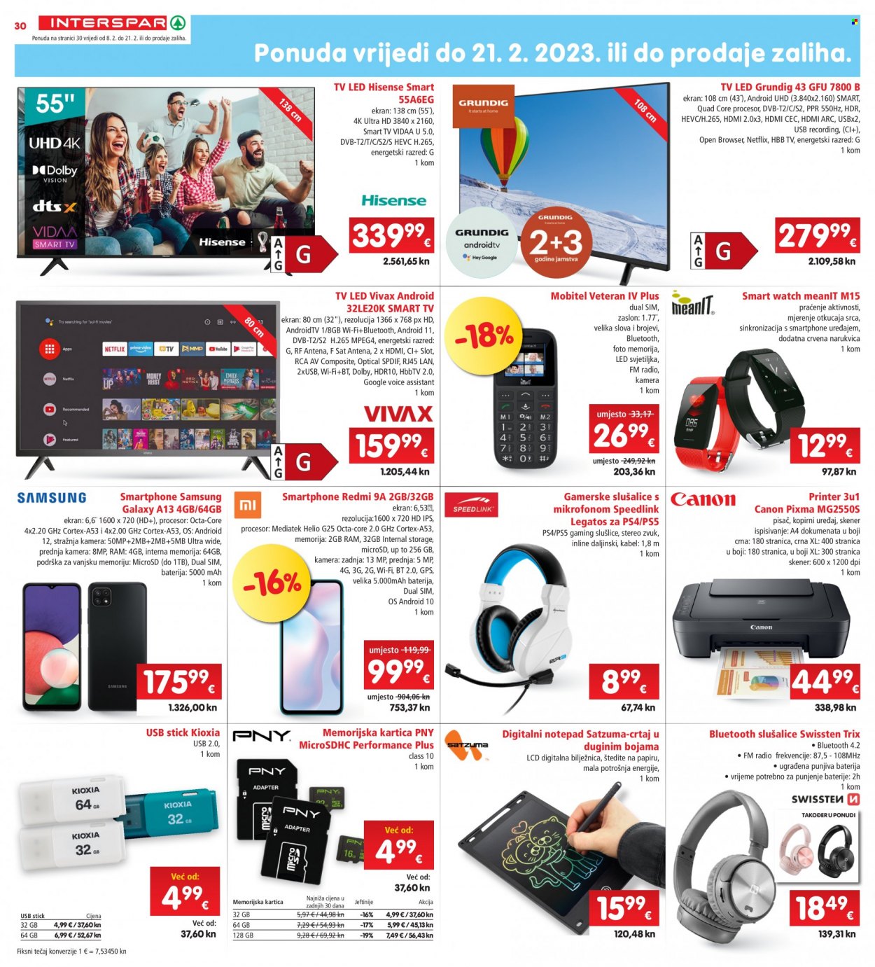 INTERSPAR katalog - 08.02.2023. - 14.02.2023. Stranica 30