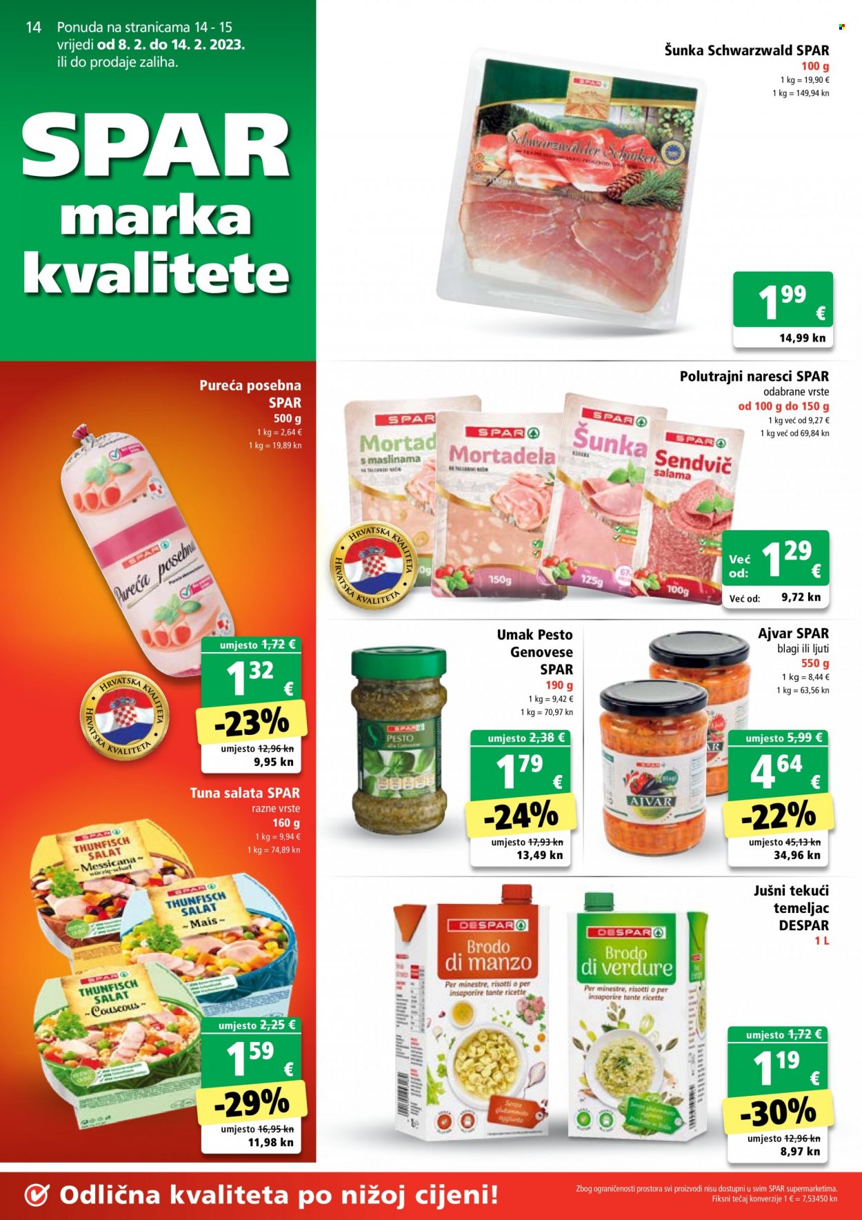 SPAR katalog - 08.02.2023. - 14.02.2023. Stranica 14