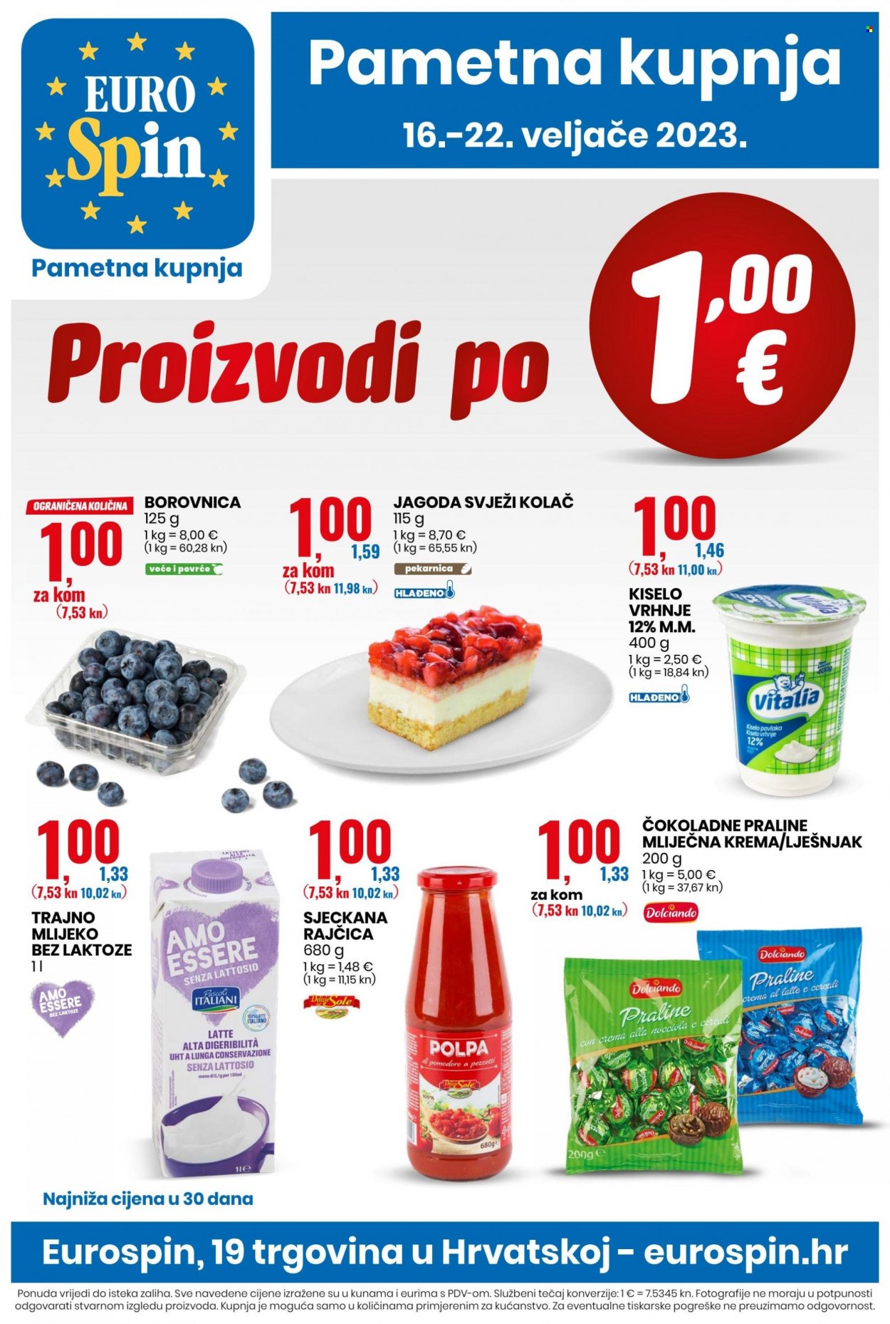 Eurospin katalog - 16.02.2023. - 22.02.2023. Stranica 1