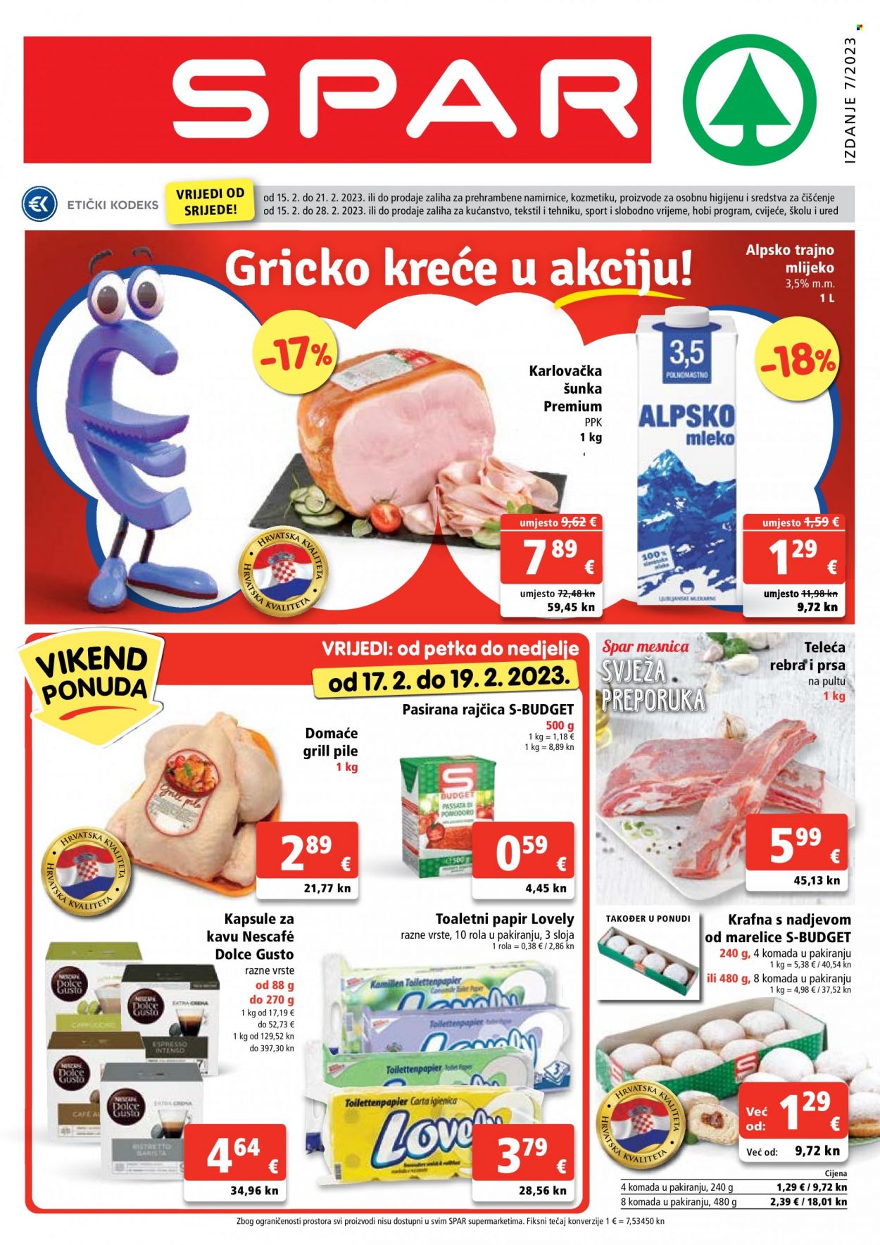 SPAR katalog - 15.02.2023. - 21.02.2023. Stranica 1