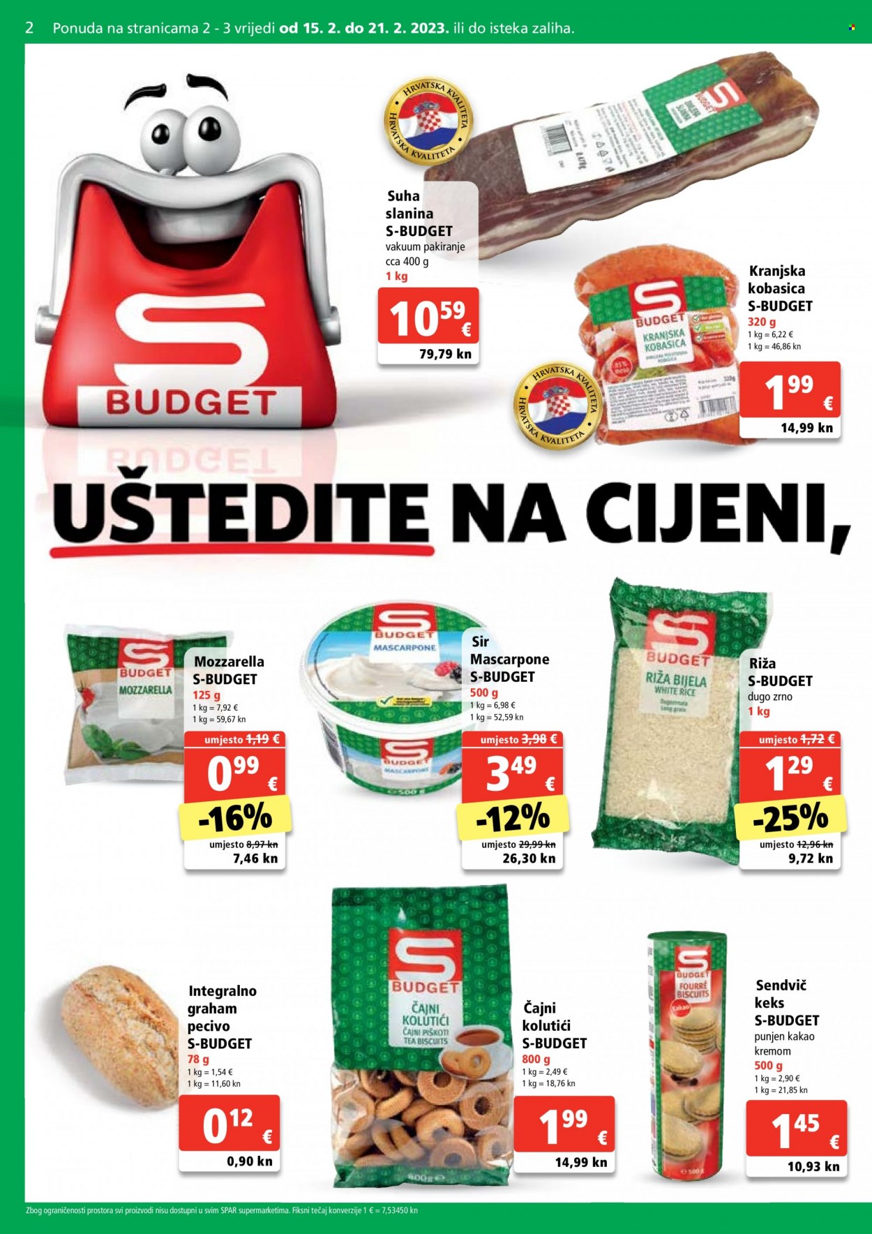 SPAR katalog - 15.02.2023. - 21.02.2023. Stranica 2