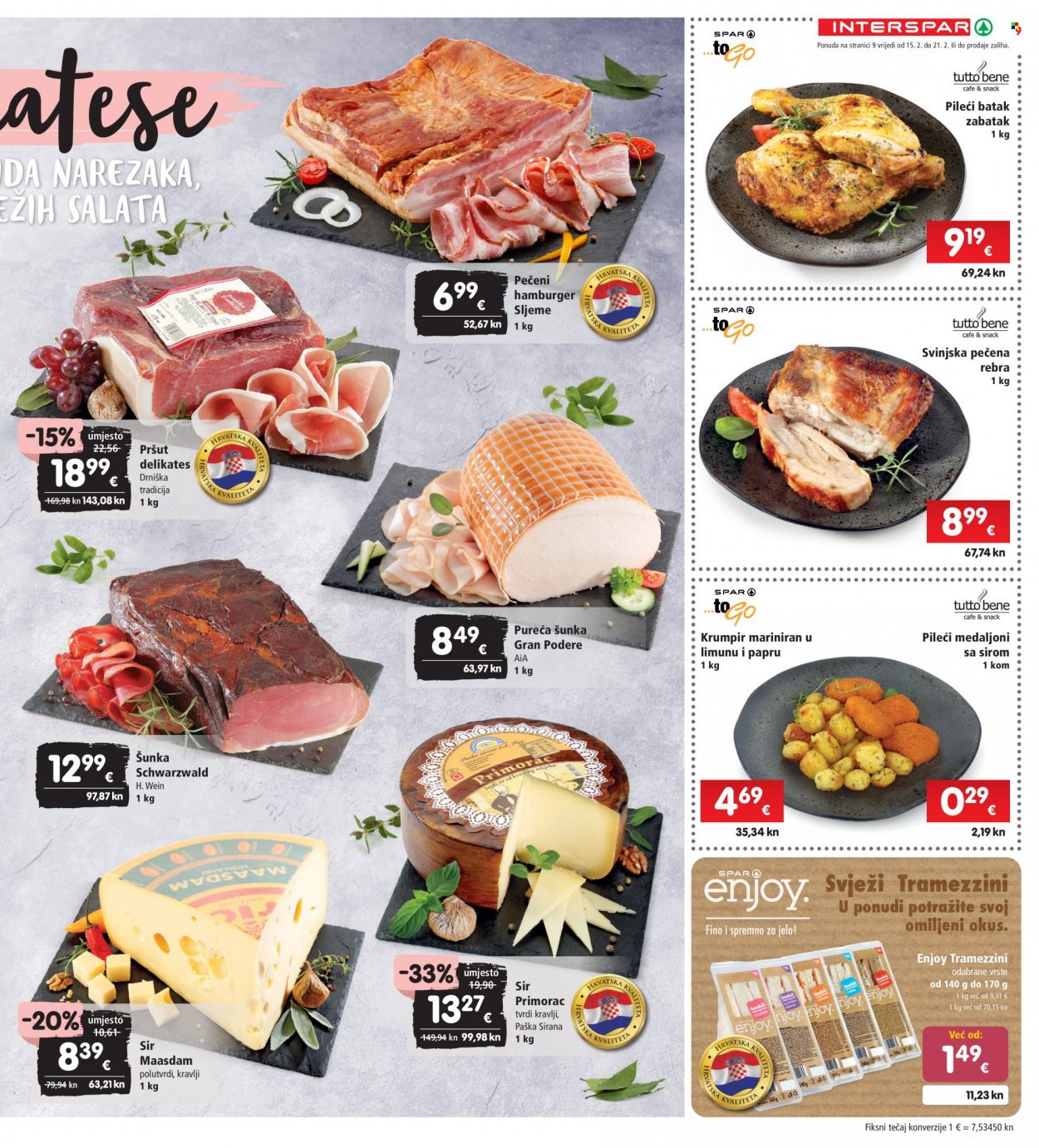 INTERSPAR katalog - 15.02.2023. - 21.02.2023. Stranica 9
