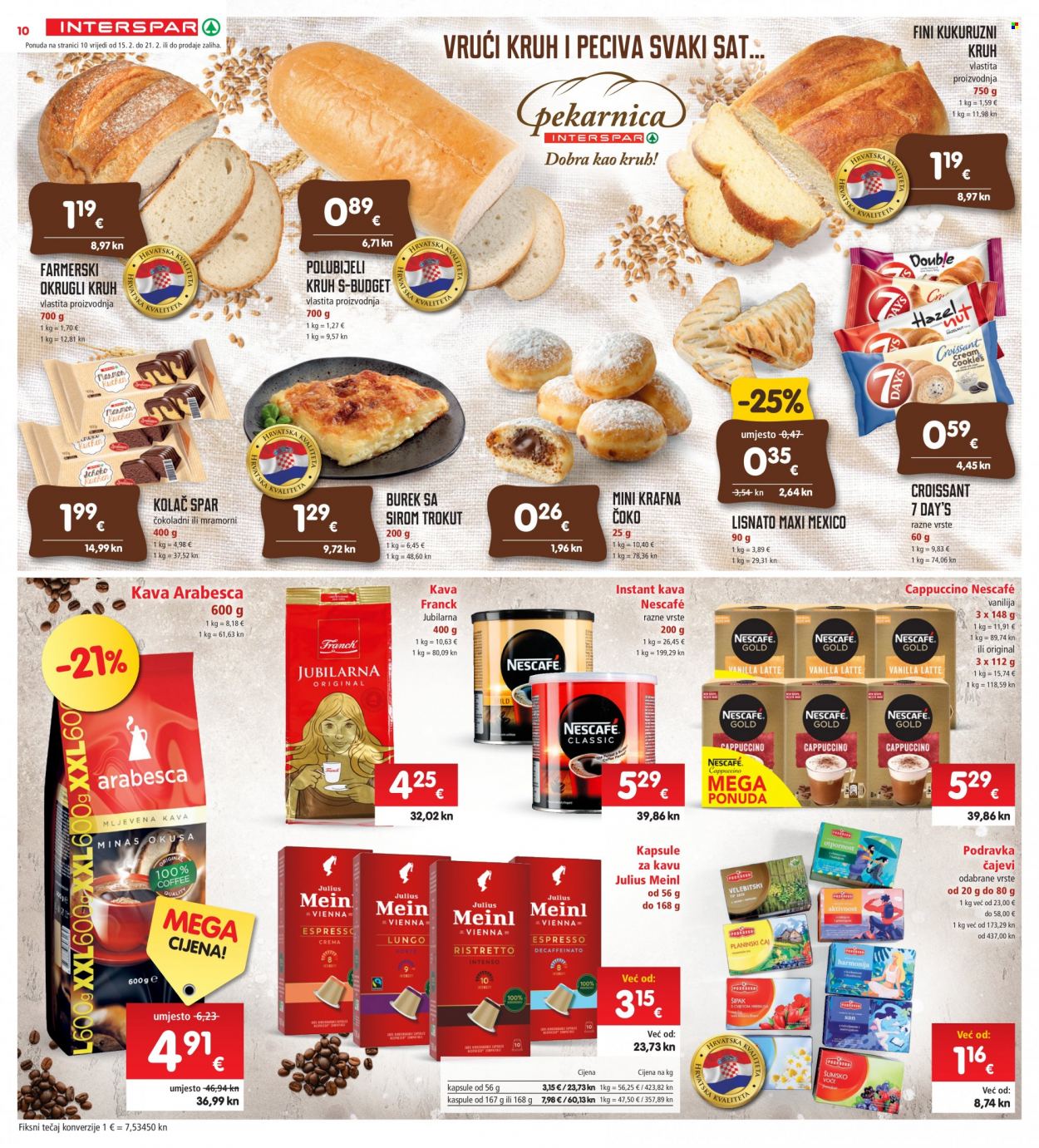 INTERSPAR katalog - 15.02.2023. - 21.02.2023. Stranica 10