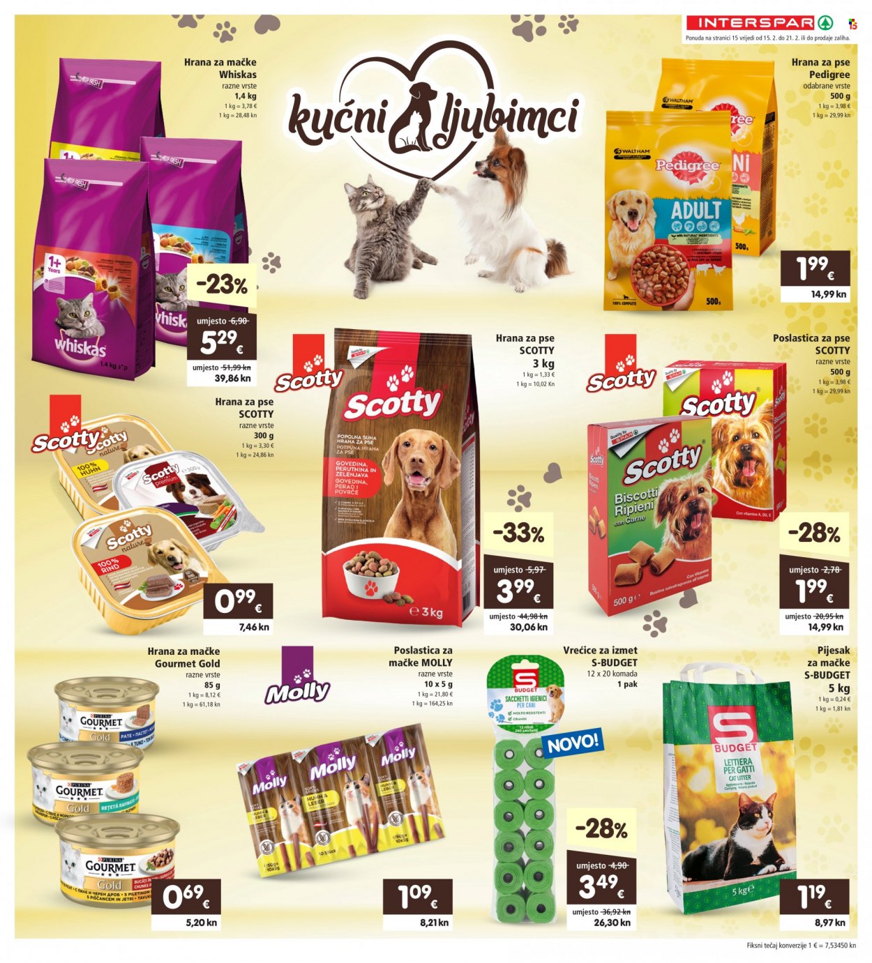 INTERSPAR katalog - 15.02.2023. - 21.02.2023. Stranica 15