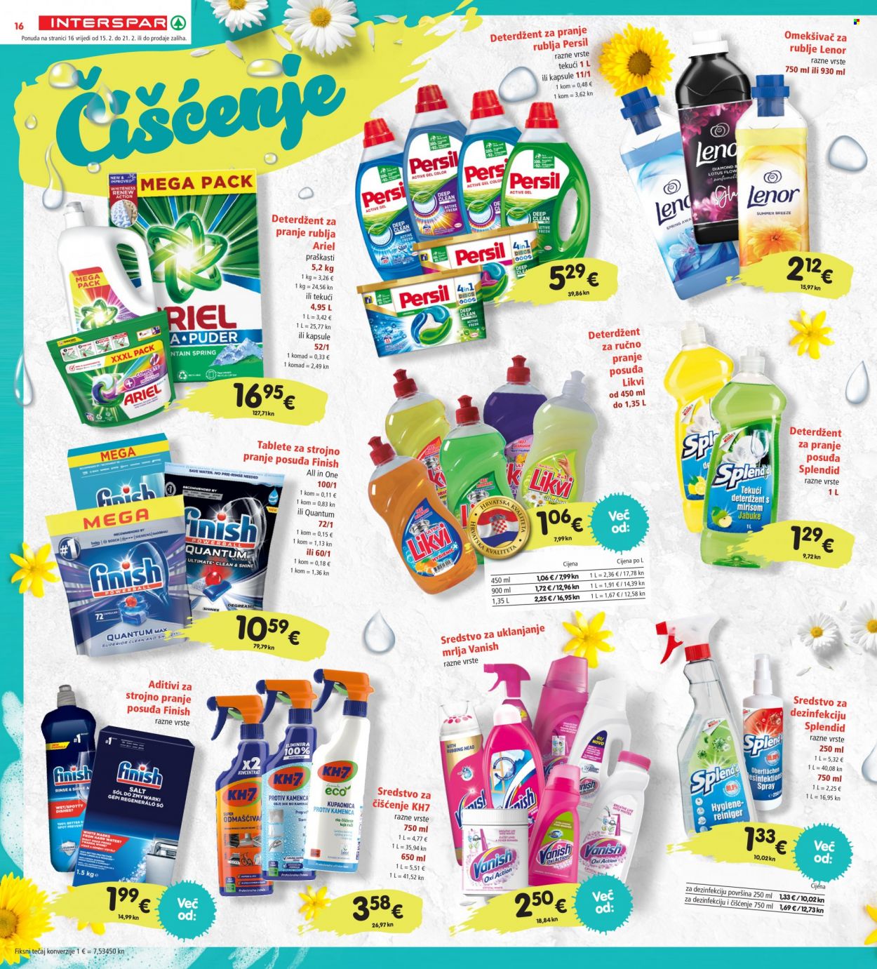 INTERSPAR katalog - 15.02.2023. - 21.02.2023. Stranica 16