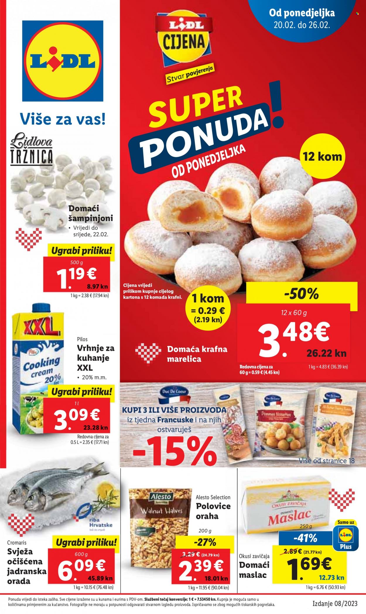 Lidl katalog - 20.02.2023. - 26.02.2023. Stranica 1