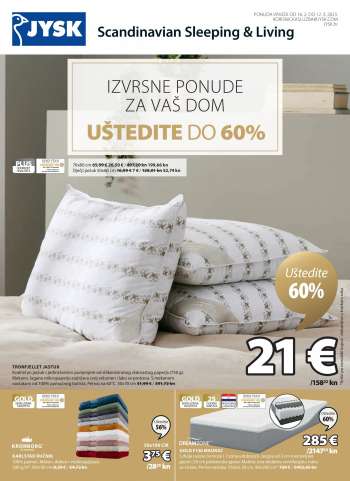 JYSK katalog - 16.02.2023. - 12.03.2023.