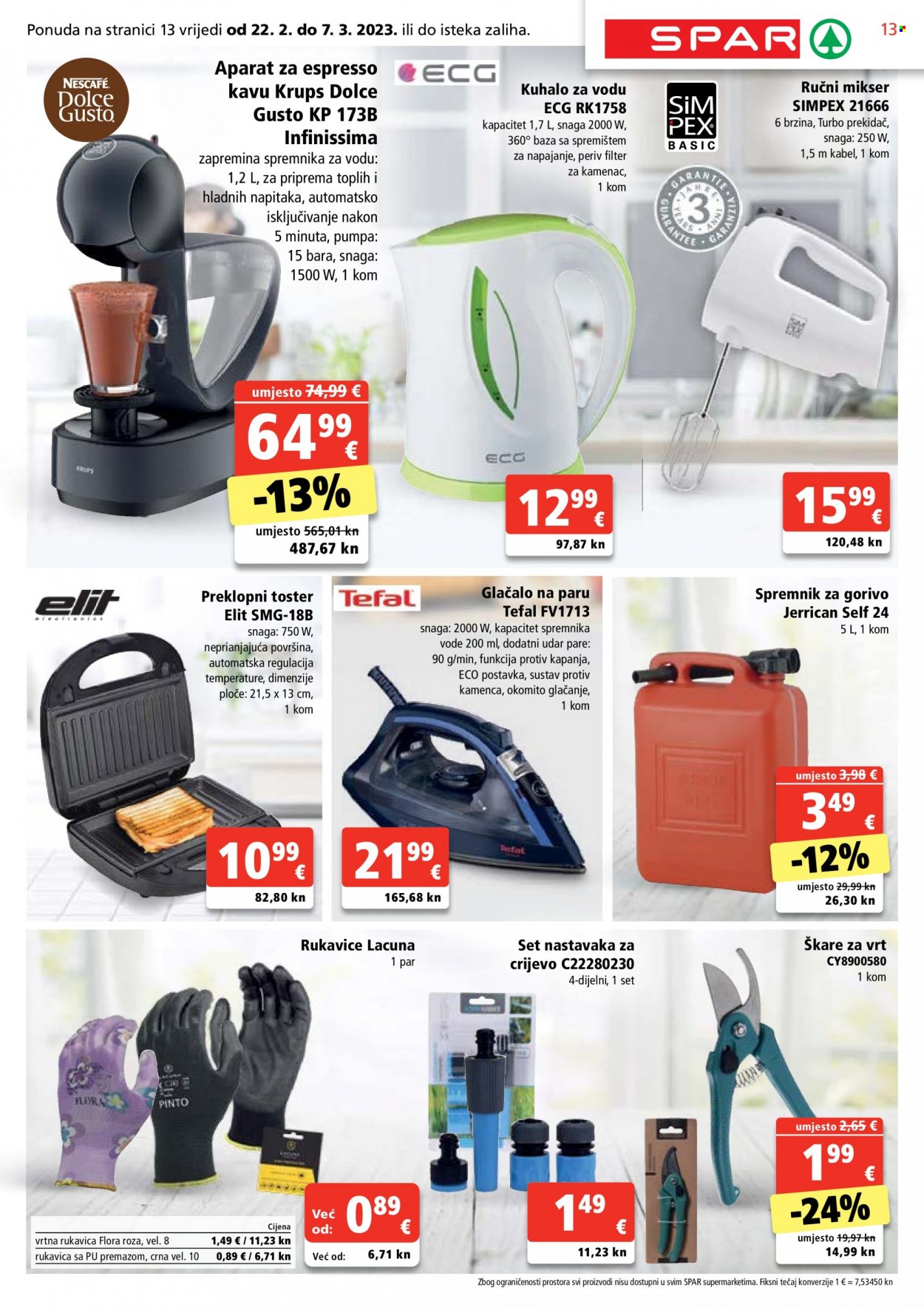 SPAR katalog - 22.02.2023. - 28.02.2023. Stranica 13