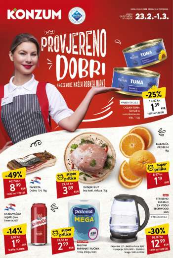 Konzum katalog - 23.02.2023. - 01.03.2023.