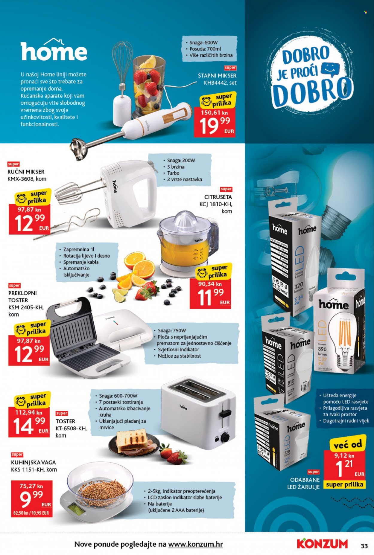 Konzum katalog - 23.02.2023. - 01.03.2023. Stranica 33