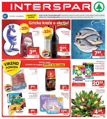 INTERSPAR katalog - 22.02.2023. - 28.02.2023.