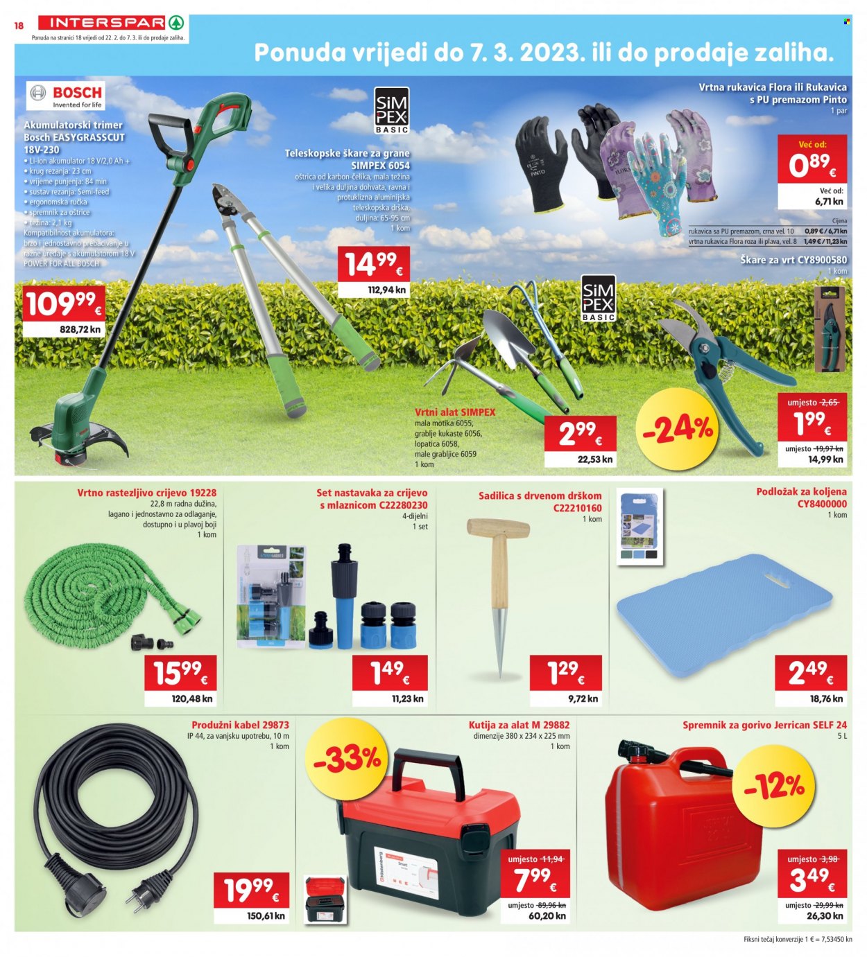 INTERSPAR katalog - 22.02.2023. - 28.02.2023. Stranica 18
