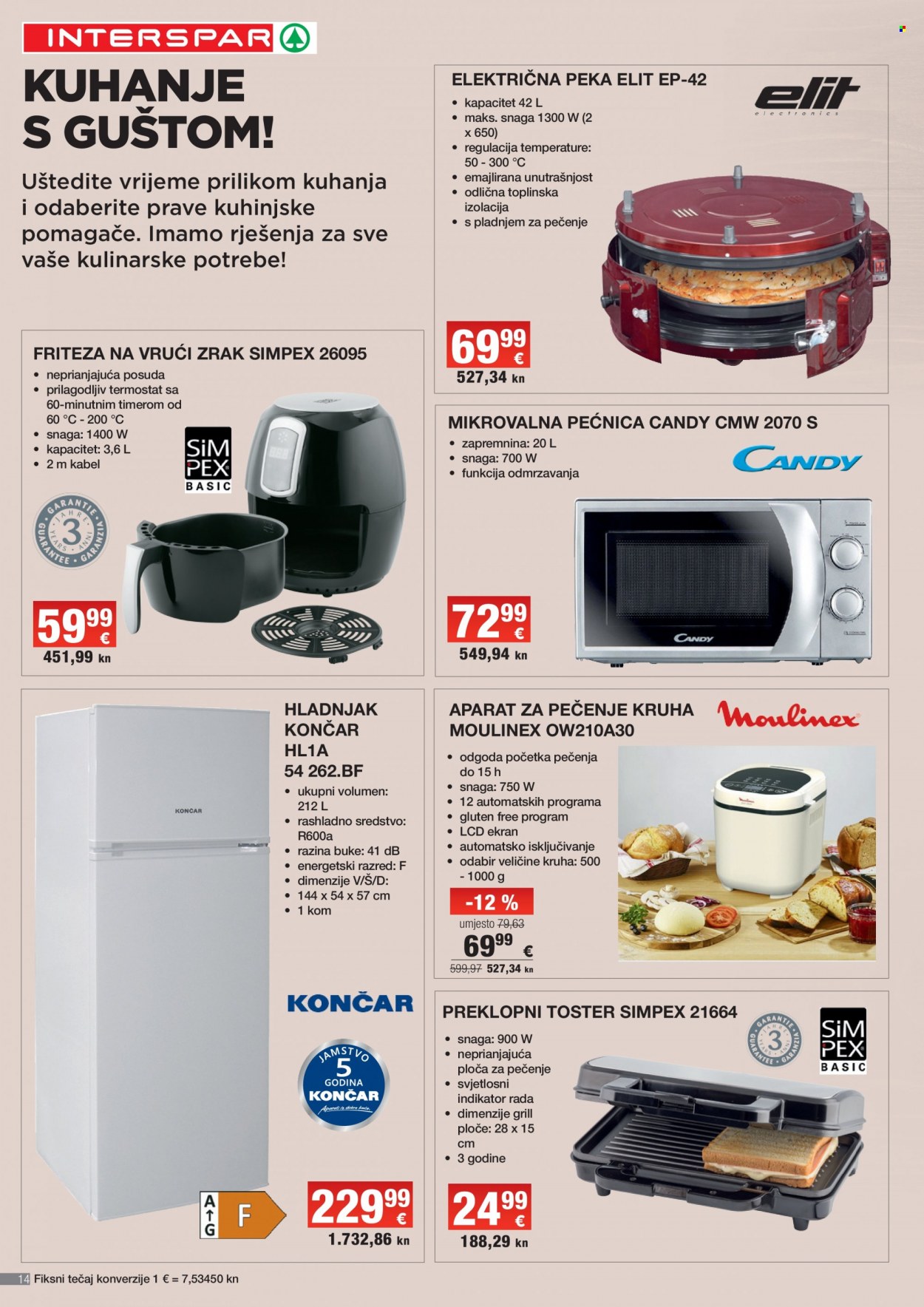 INTERSPAR katalog - 22.02.2023. - 21.03.2023. Stranica 14