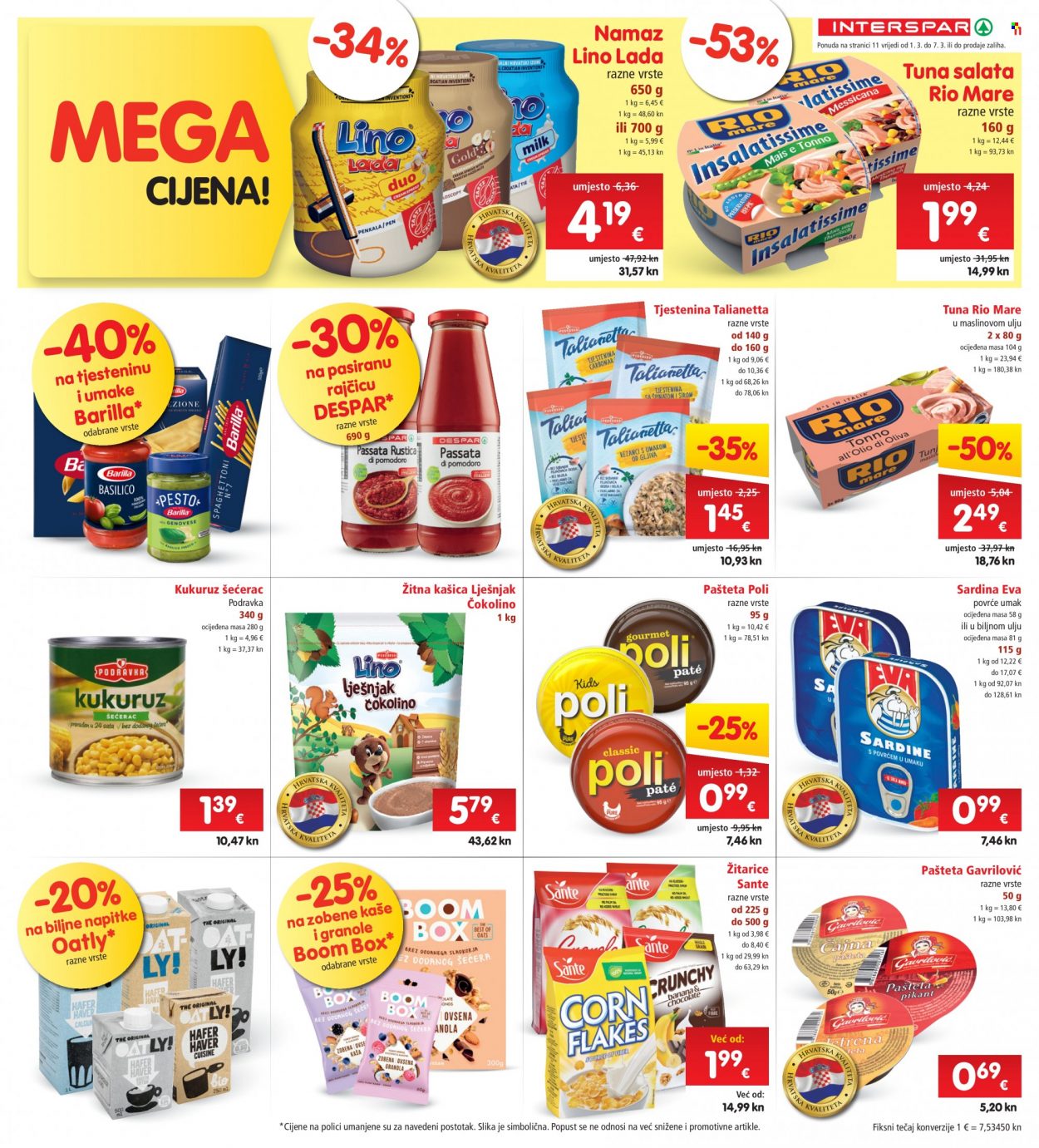 INTERSPAR katalog - 01.03.2023. - 07.03.2023. Stranica 11