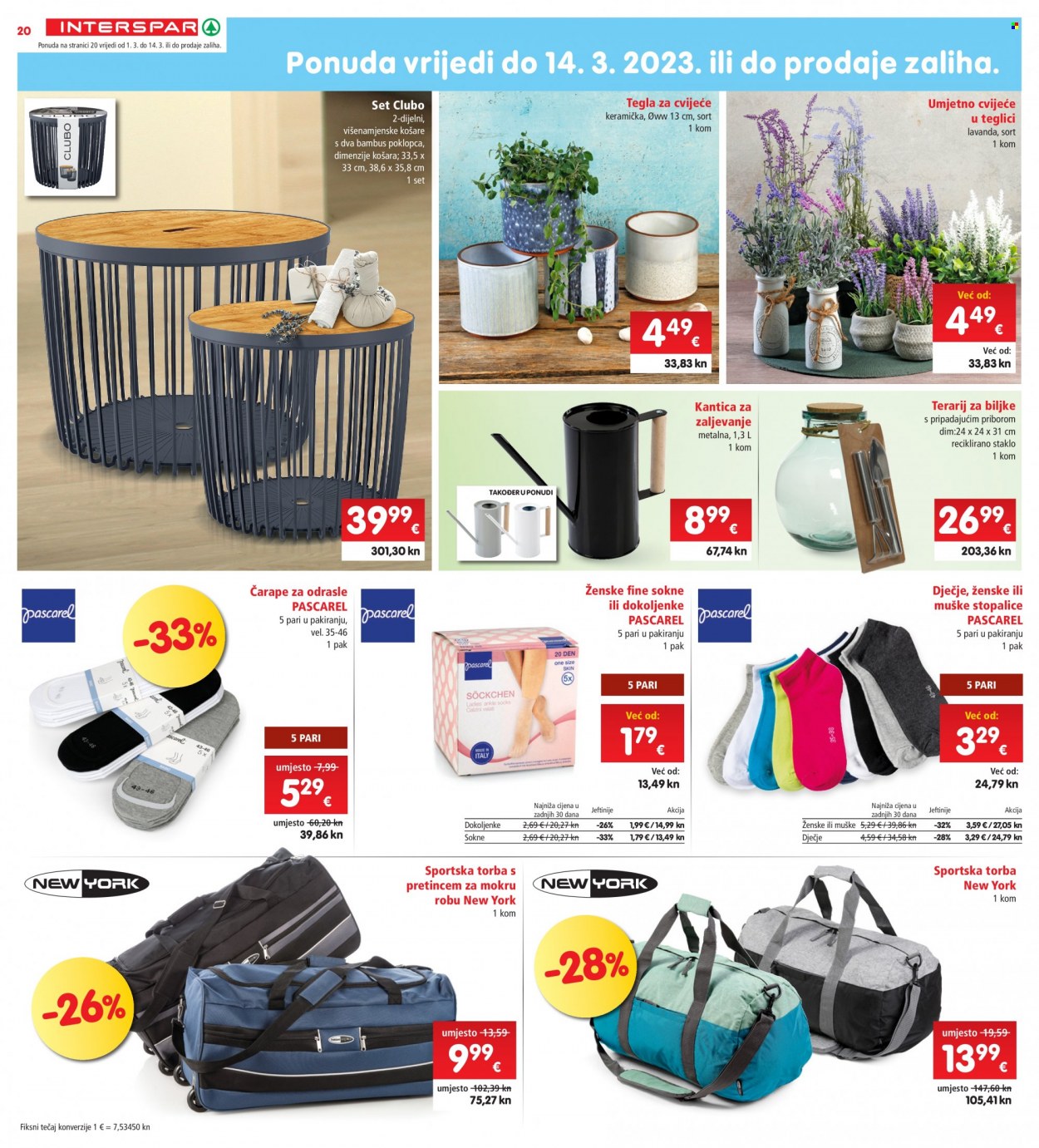 INTERSPAR katalog - 01.03.2023. - 07.03.2023. Stranica 20