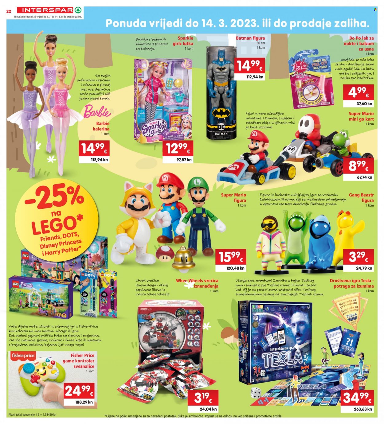 INTERSPAR katalog - 01.03.2023. - 07.03.2023. Stranica 22