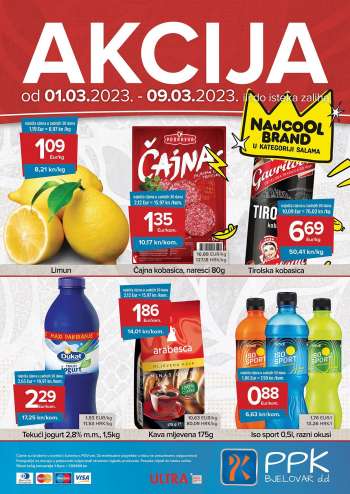 PPK Bjelovar katalog - 01.03.2023. - 09.03.2023.