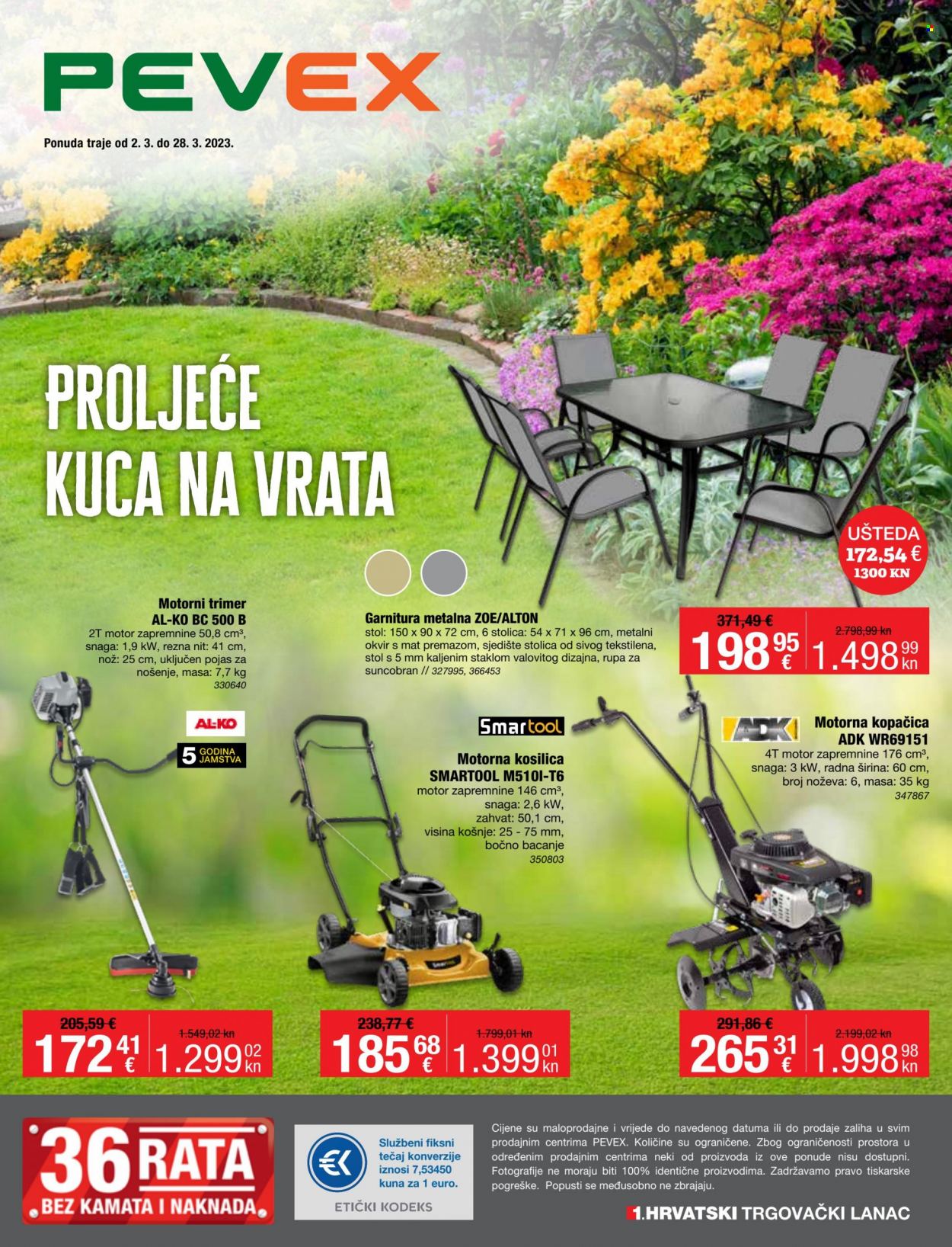 Pevex katalog - 02.03.2023. - 28.03.2023. Stranica 1