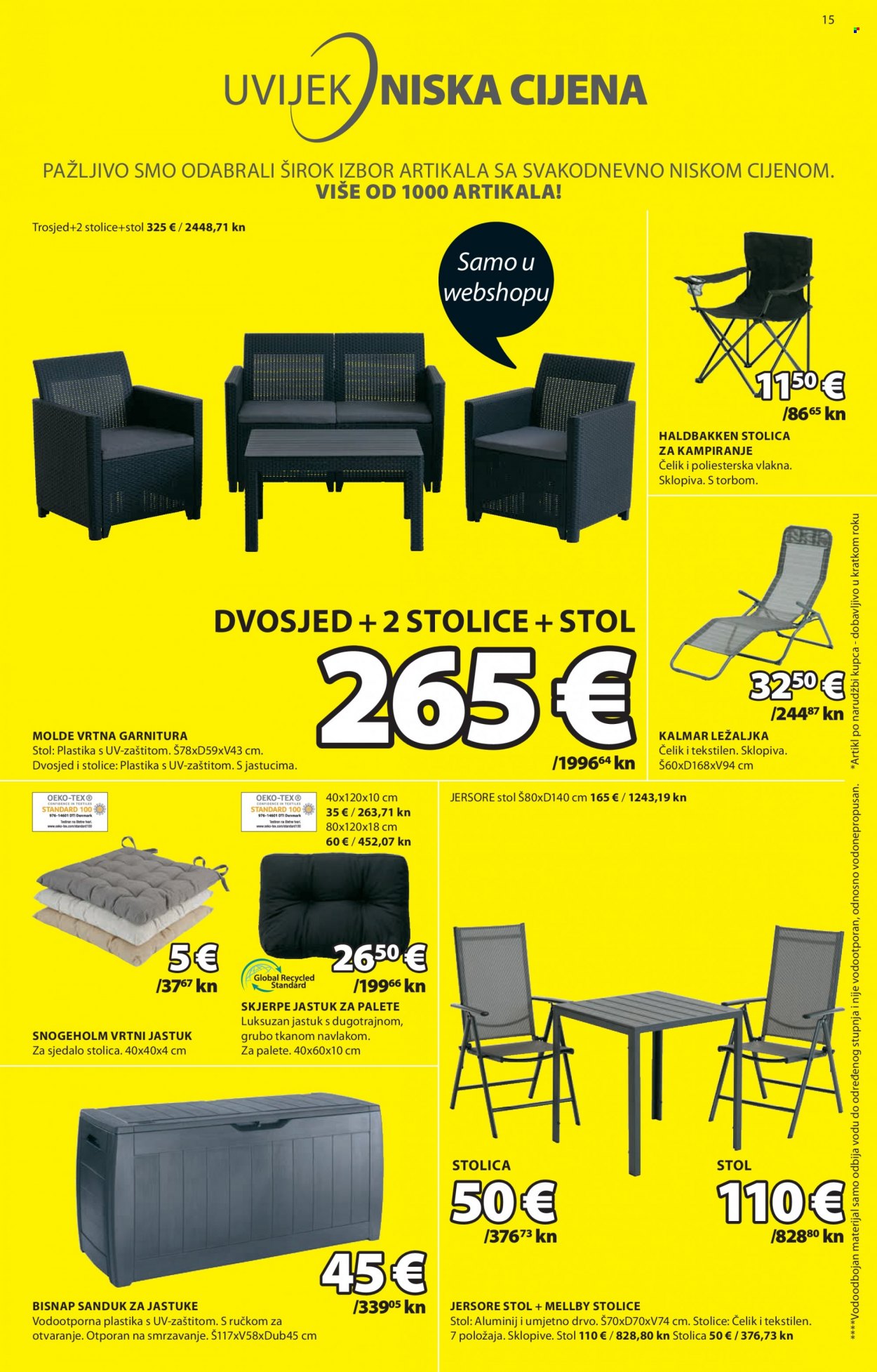 JYSK katalog - 02.03.2023. - 12.03.2023. Stranica 15