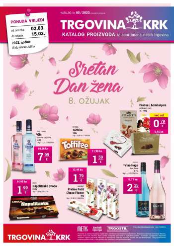 Trgovina KRK katalog - 02.03.2023. - 15.03.2023.