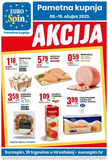 Eurospin katalog - 09.03.2023. - 15.03.2023.