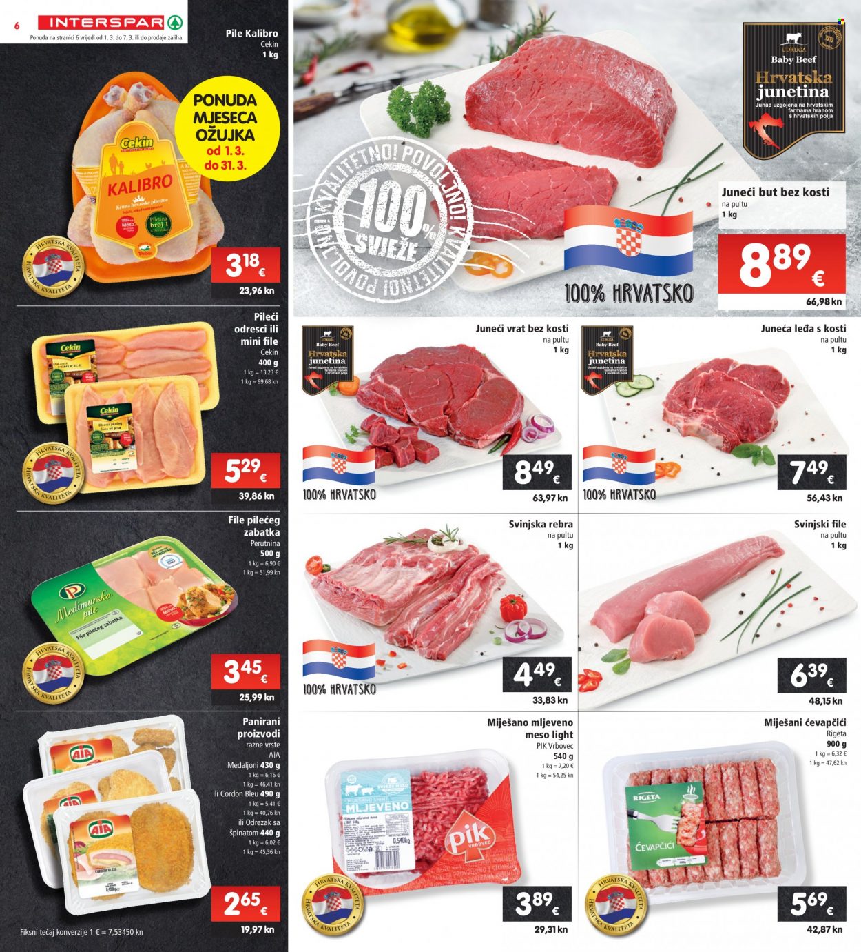 INTERSPAR katalog - 08.03.2023. - 14.03.2023. Stranica 6