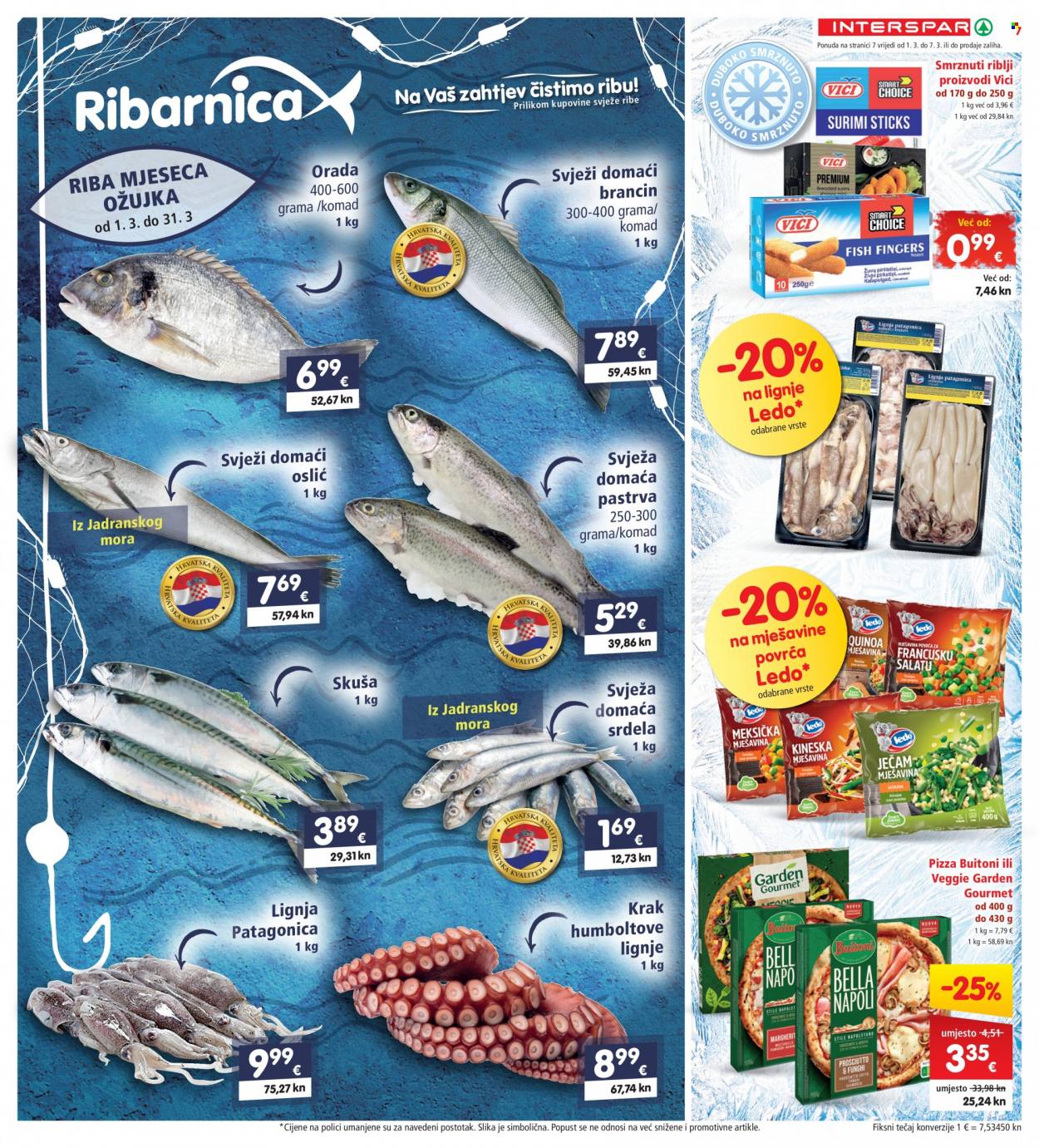 INTERSPAR katalog - 08.03.2023. - 14.03.2023. Stranica 7