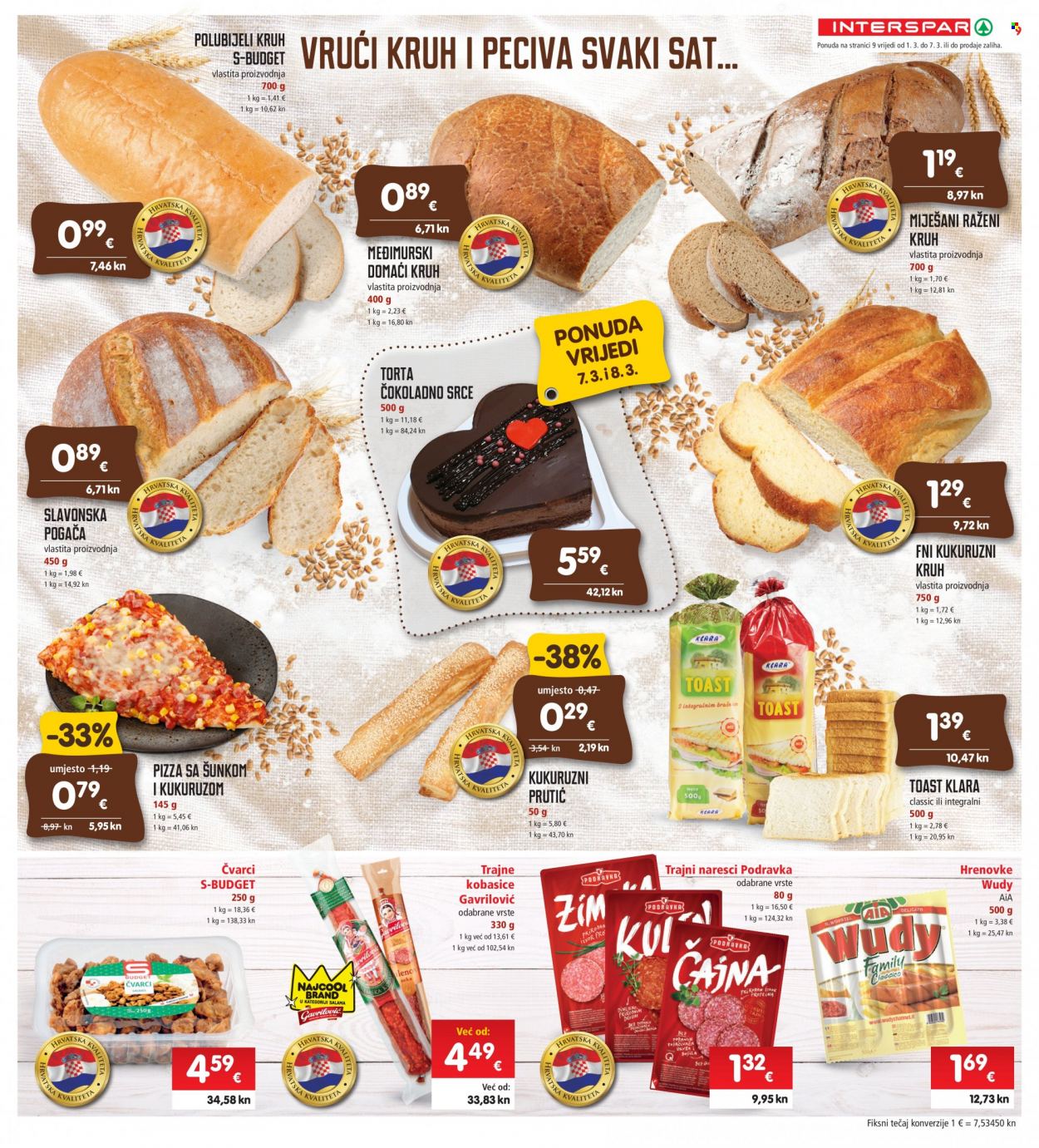 INTERSPAR katalog - 08.03.2023. - 14.03.2023. Stranica 9