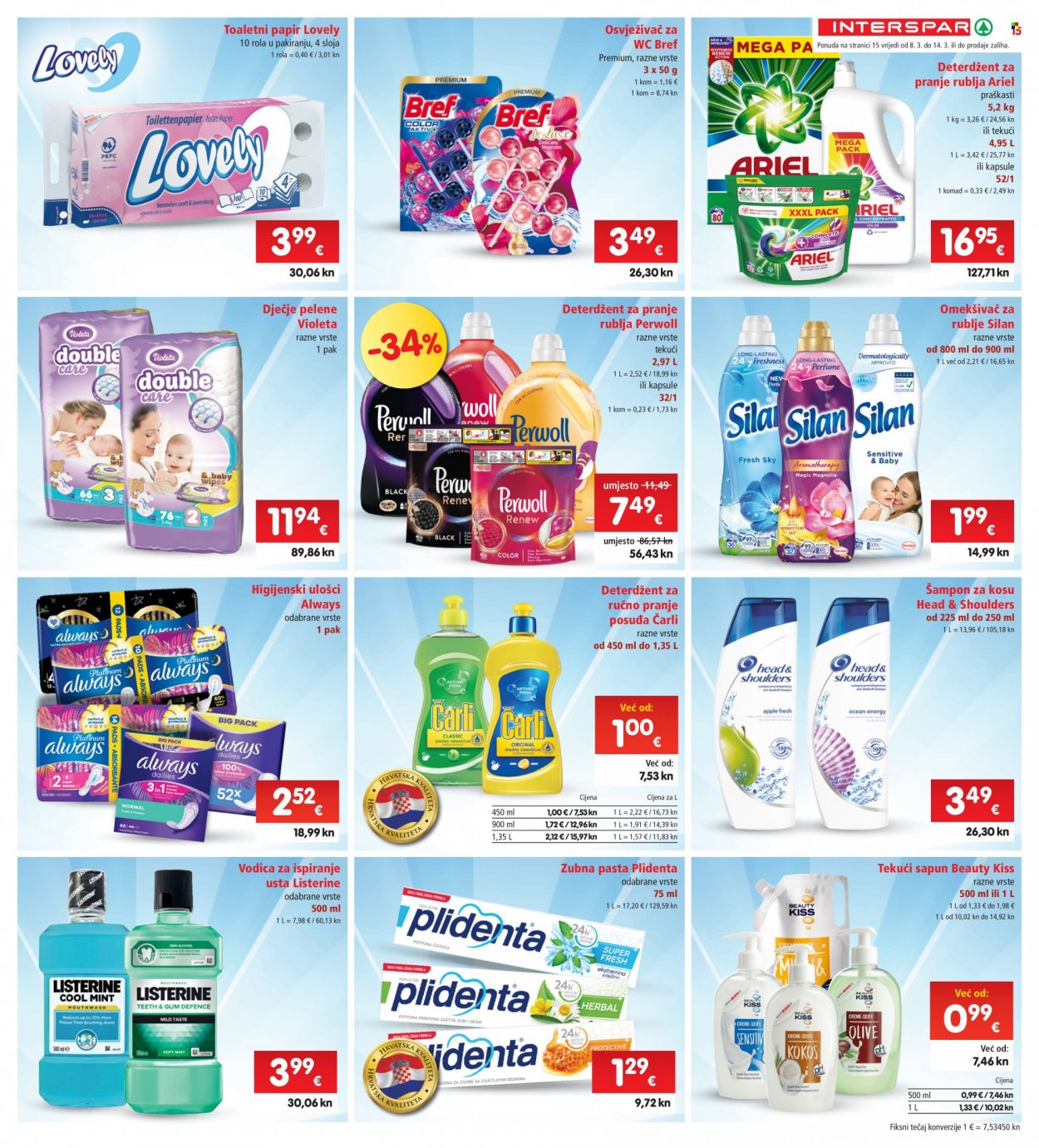 INTERSPAR katalog - 08.03.2023. - 14.03.2023. Stranica 15