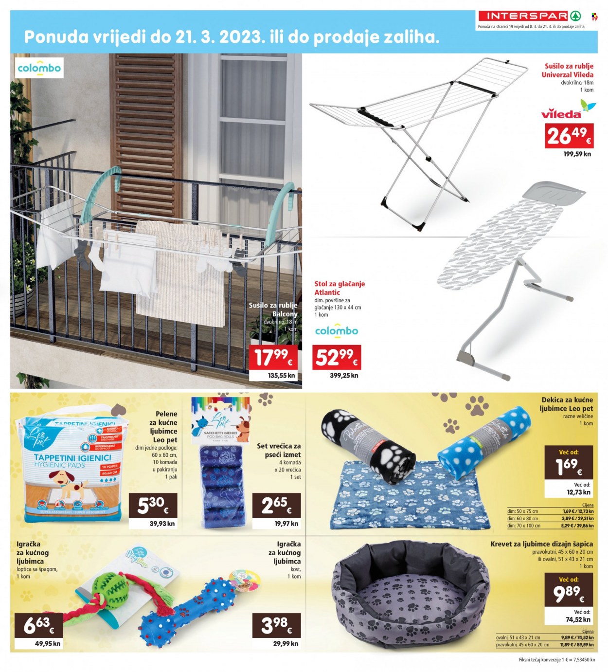 INTERSPAR katalog - 08.03.2023. - 14.03.2023. Stranica 19