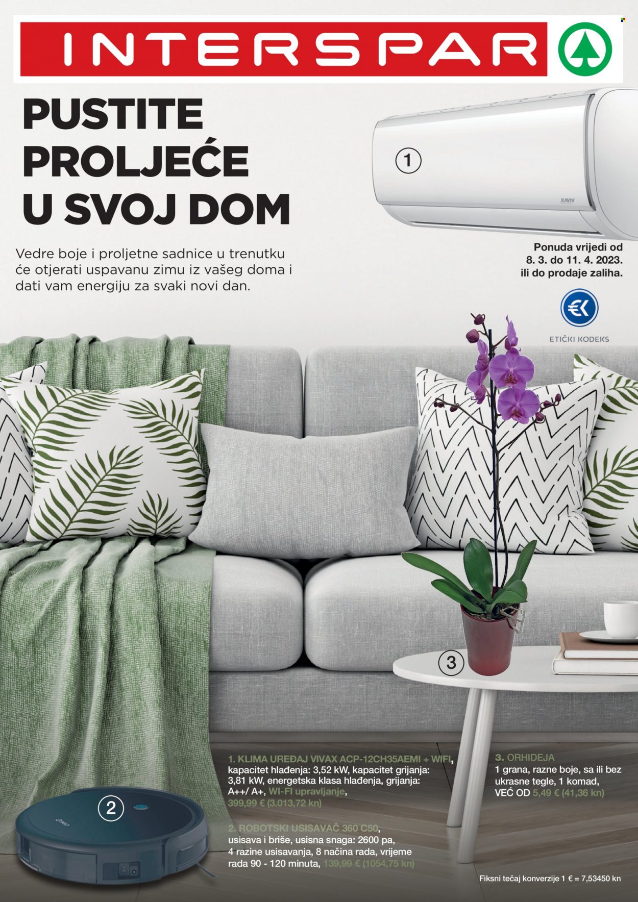 INTERSPAR katalog - 08.03.2023. - 11.04.2023. Stranica 1